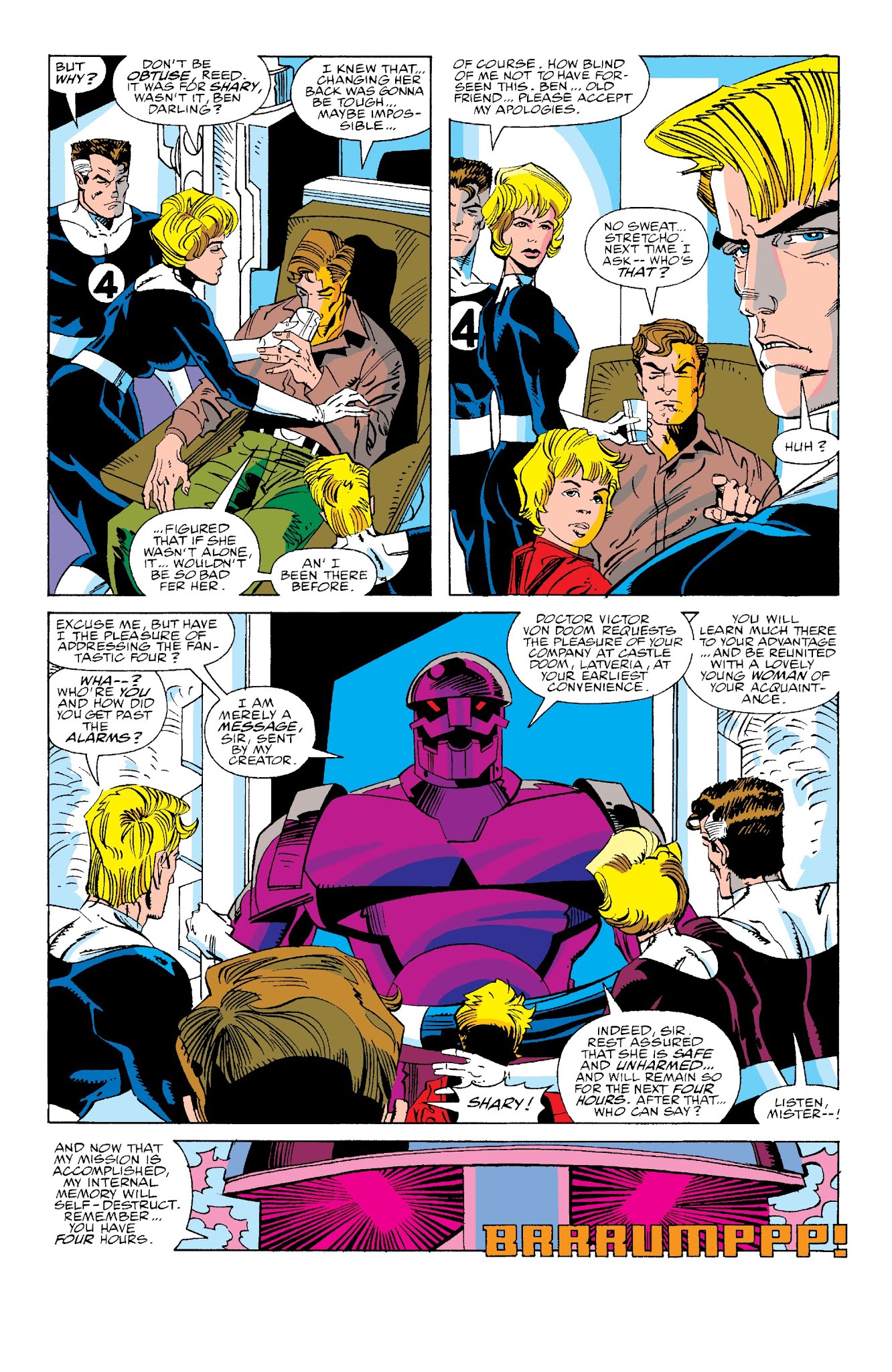 Read online Fantastic Four Visionaries: Walter Simonson comic -  Issue # TPB 3 (Part 1) - 100