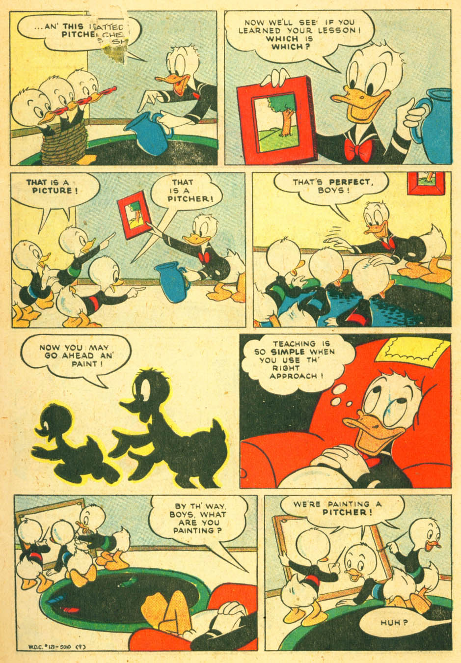 Read online Walt Disney's Comics and Stories comic -  Issue #121 - 11