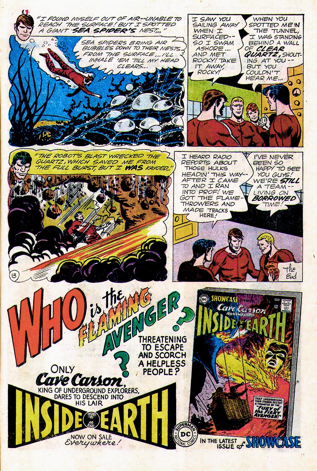 Read online Challengers of the Unknown (1958) comic -  Issue #37 - 31