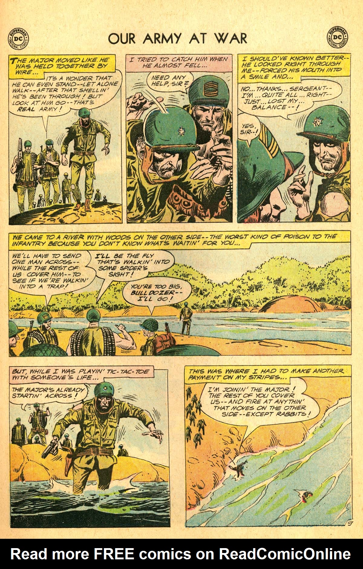 Read online Our Army at War (1952) comic -  Issue #130 - 13