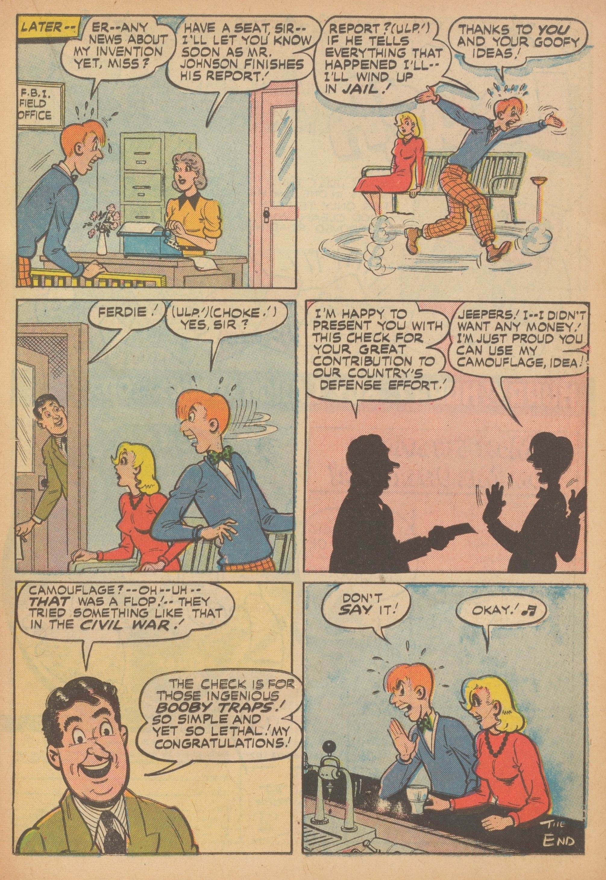 Read online Suzie Comics comic -  Issue #72 - 23