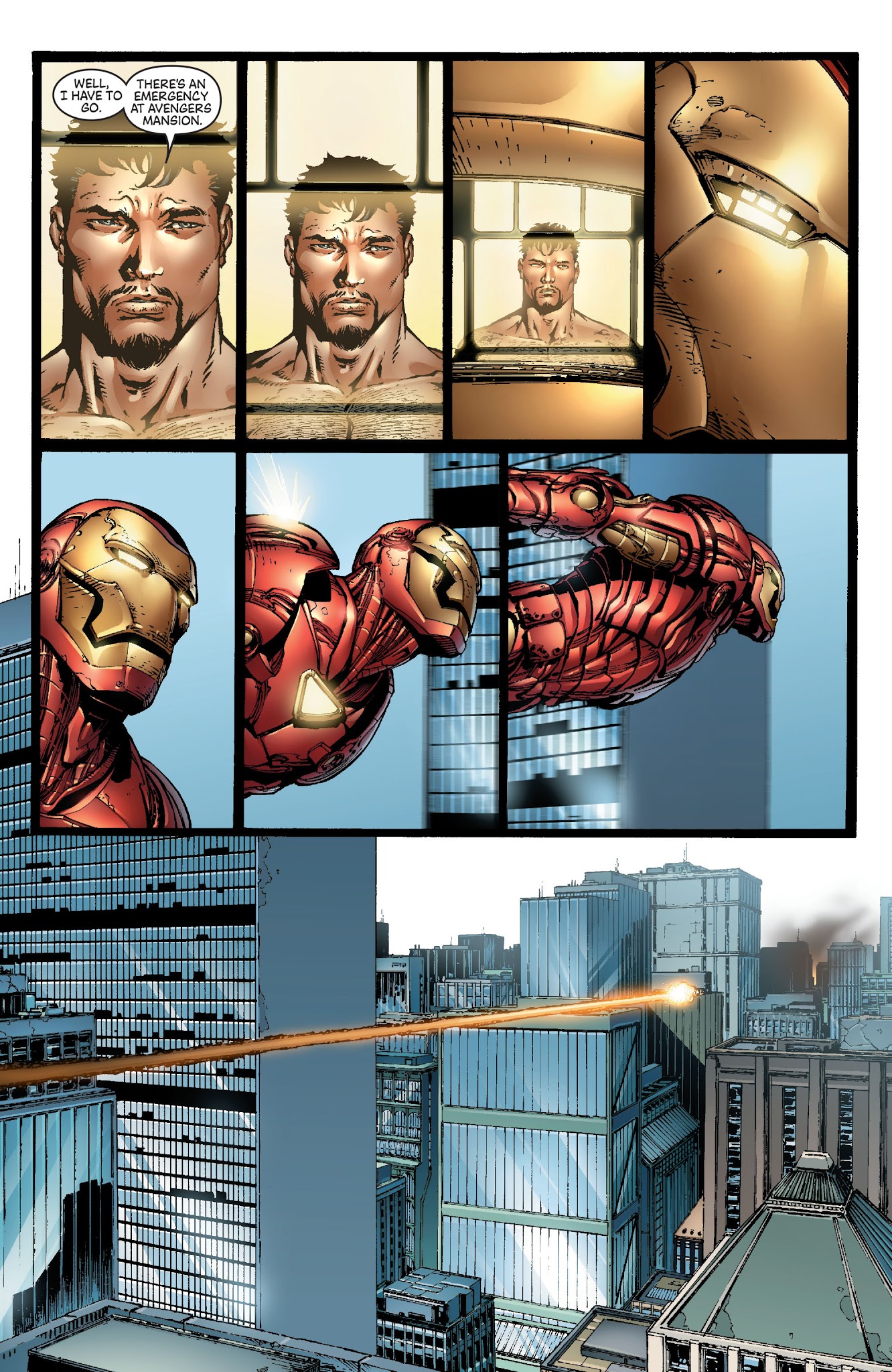 Read online Avengers Disassembled comic -  Issue #2 - 4