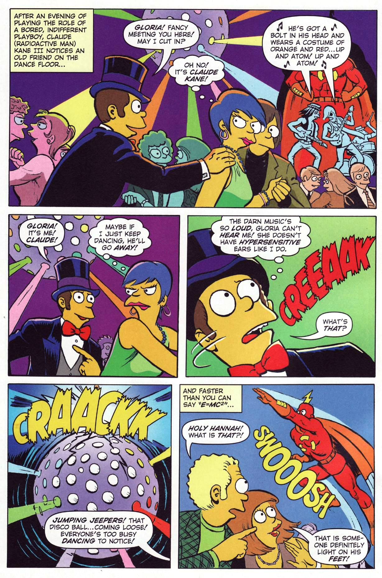 Read online Bongo Comics Presents Simpsons Super Spectacular comic -  Issue #5 - 20