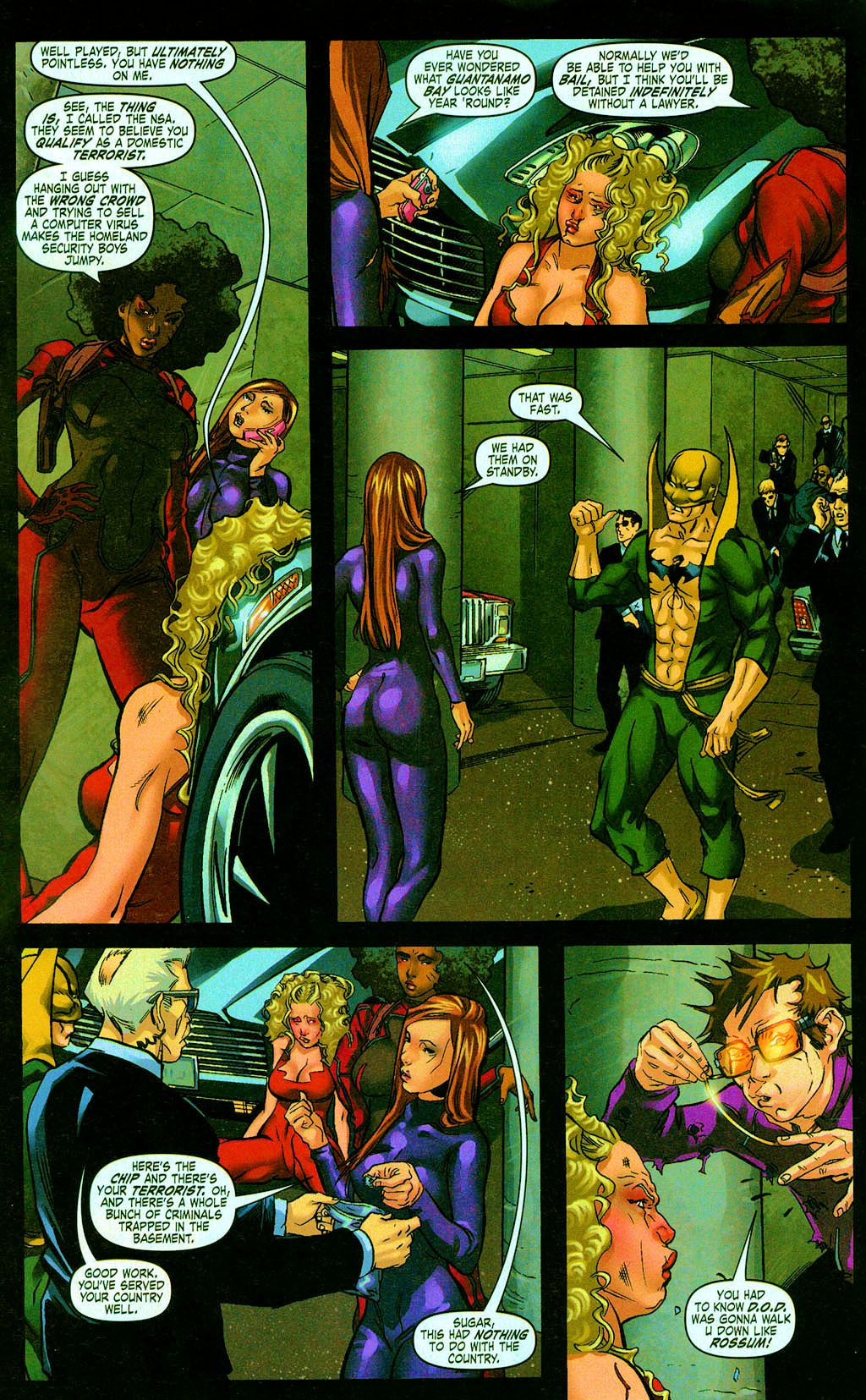 Read online Daughters of the Dragon comic -  Issue #6 - 17