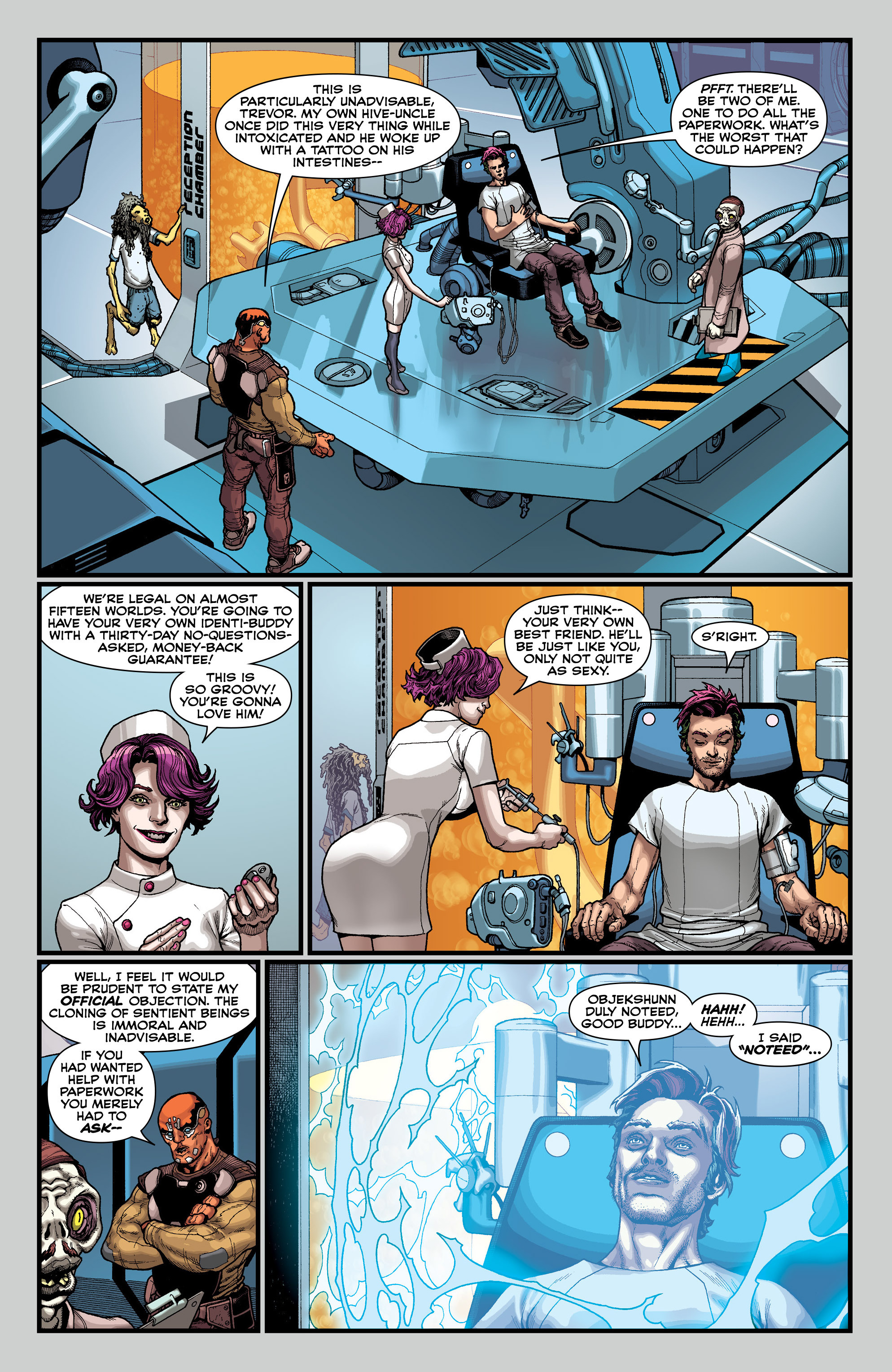 Read online Replica comic -  Issue #1 - 16