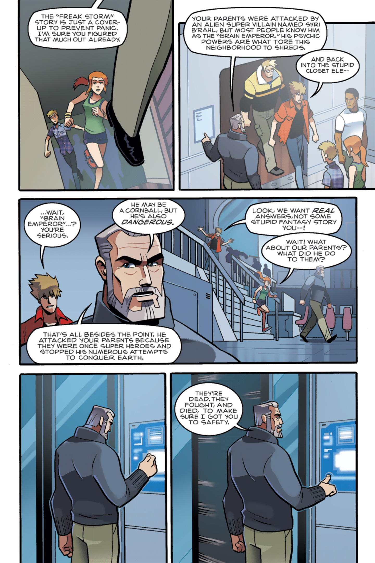 Read online New Crusaders: Rise Of The Heroes comic -  Issue #2 - Act II - 5