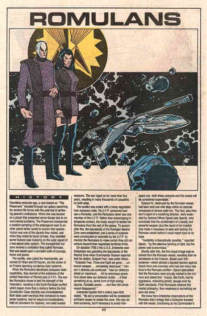 Read online Who's Who in Star Trek comic -  Issue #2 - 19