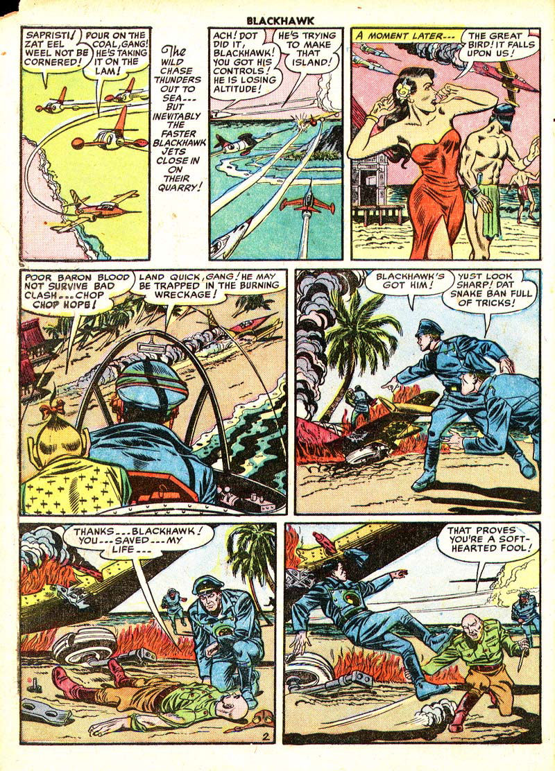 Read online Blackhawk (1957) comic -  Issue #49 - 28