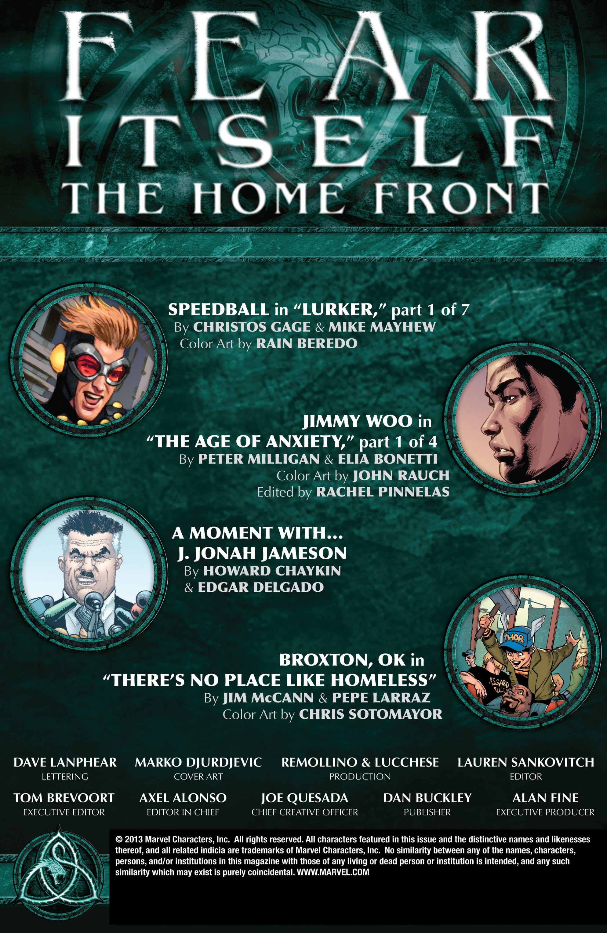 Read online Fear Itself: The Home Front comic -  Issue #1 - 2