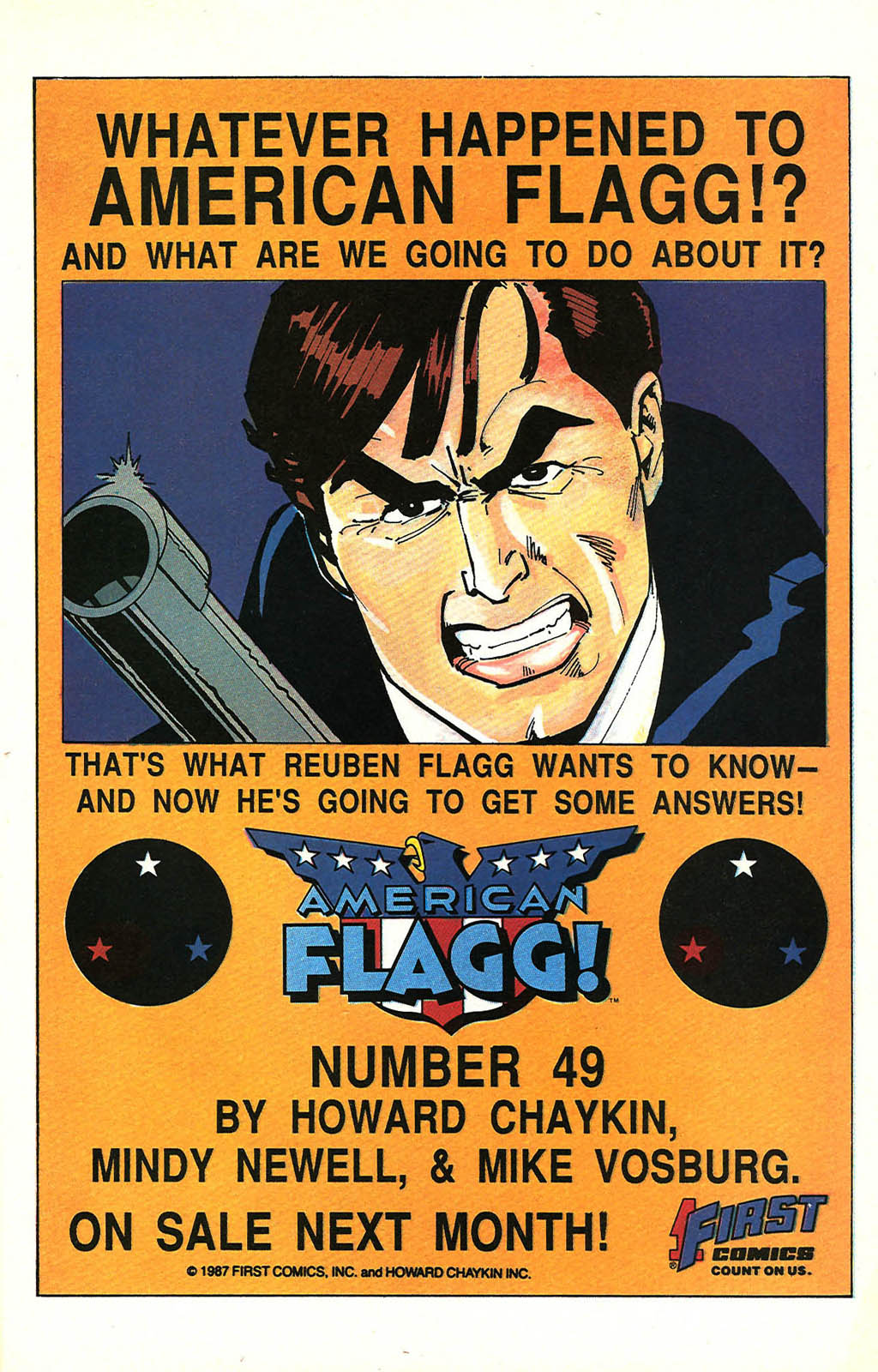 Read online American Flagg! comic -  Issue #48 - 23