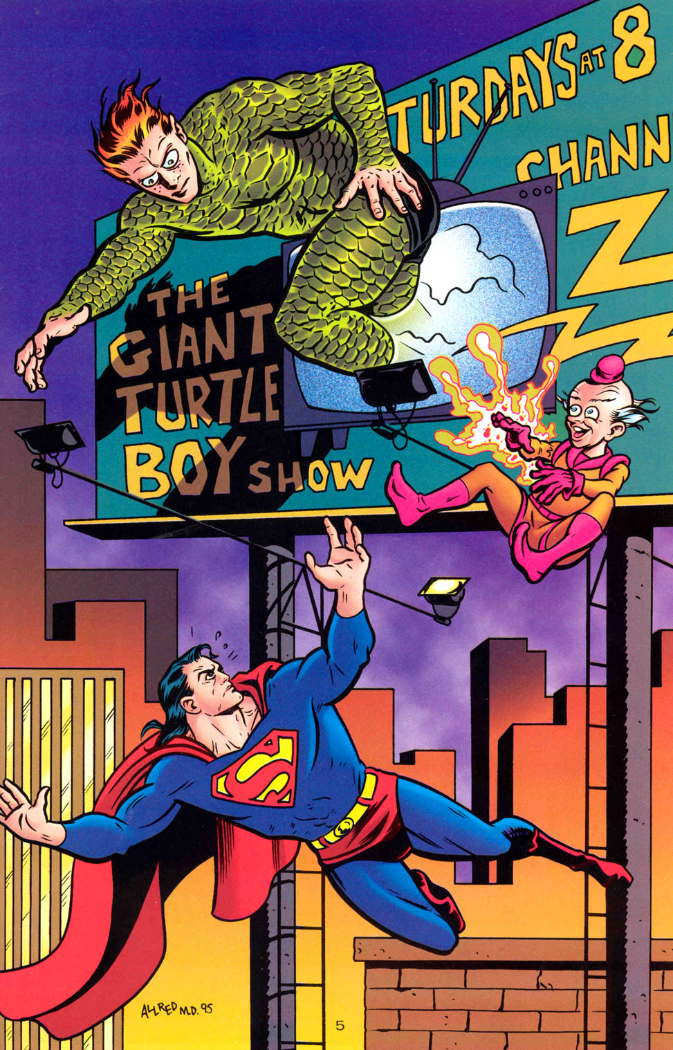 Read online Superman: The Man of Steel Gallery comic -  Issue # Full - 7