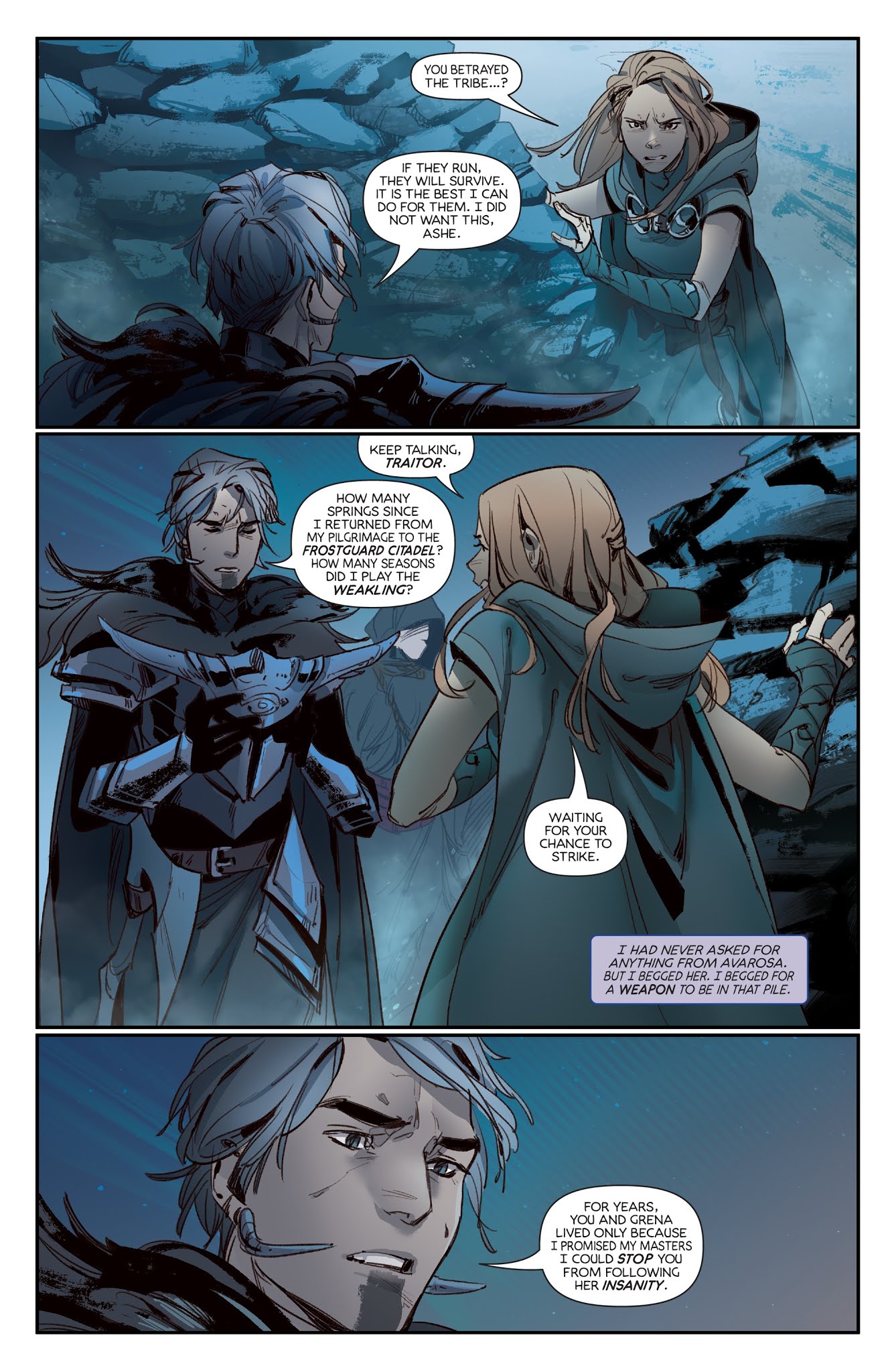 Read online League of Legends: Ashe: Warmother Special Edition comic -  Issue #2 - 19