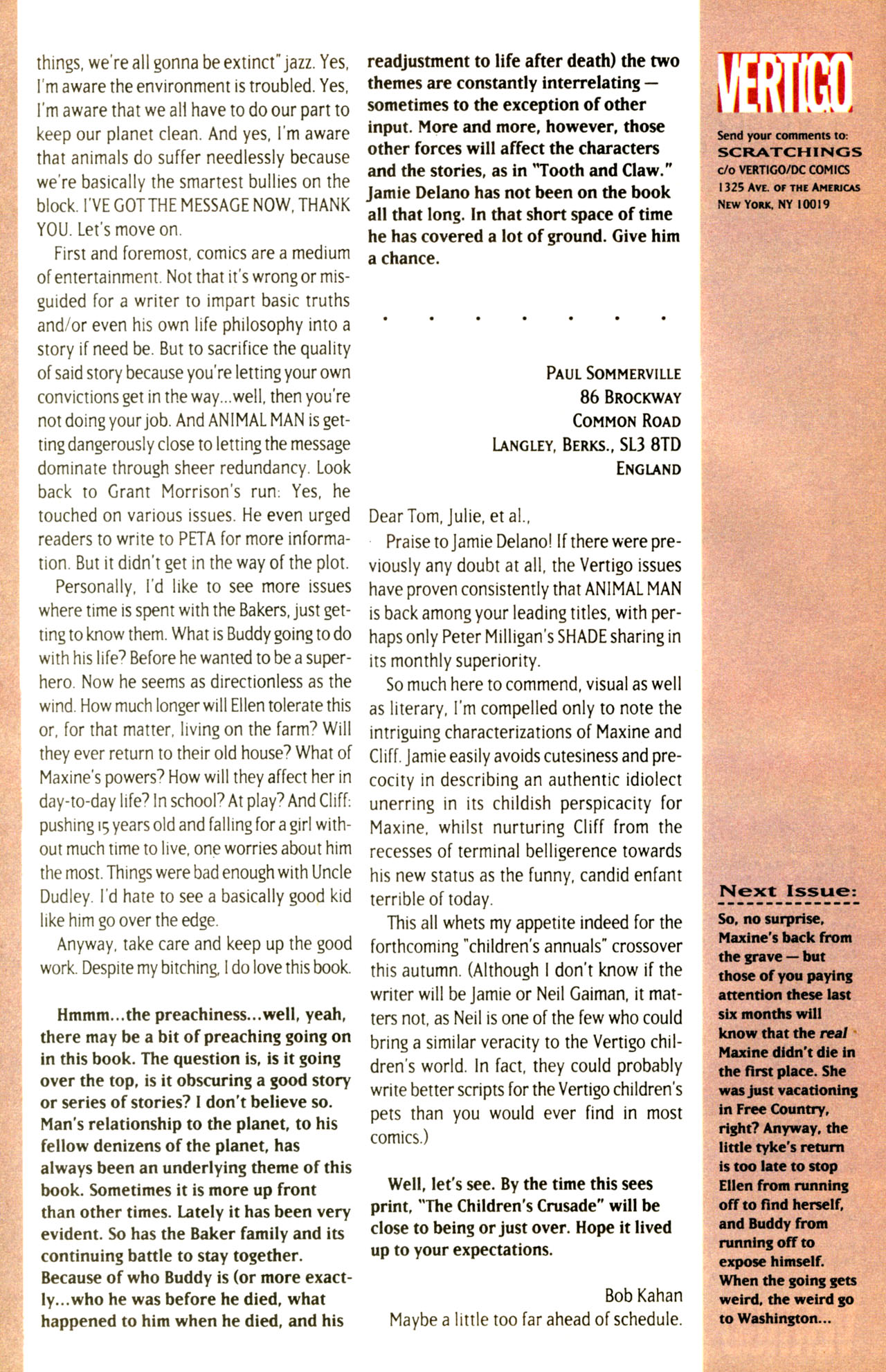 Read online Animal Man (1988) comic -  Issue #70 - 26