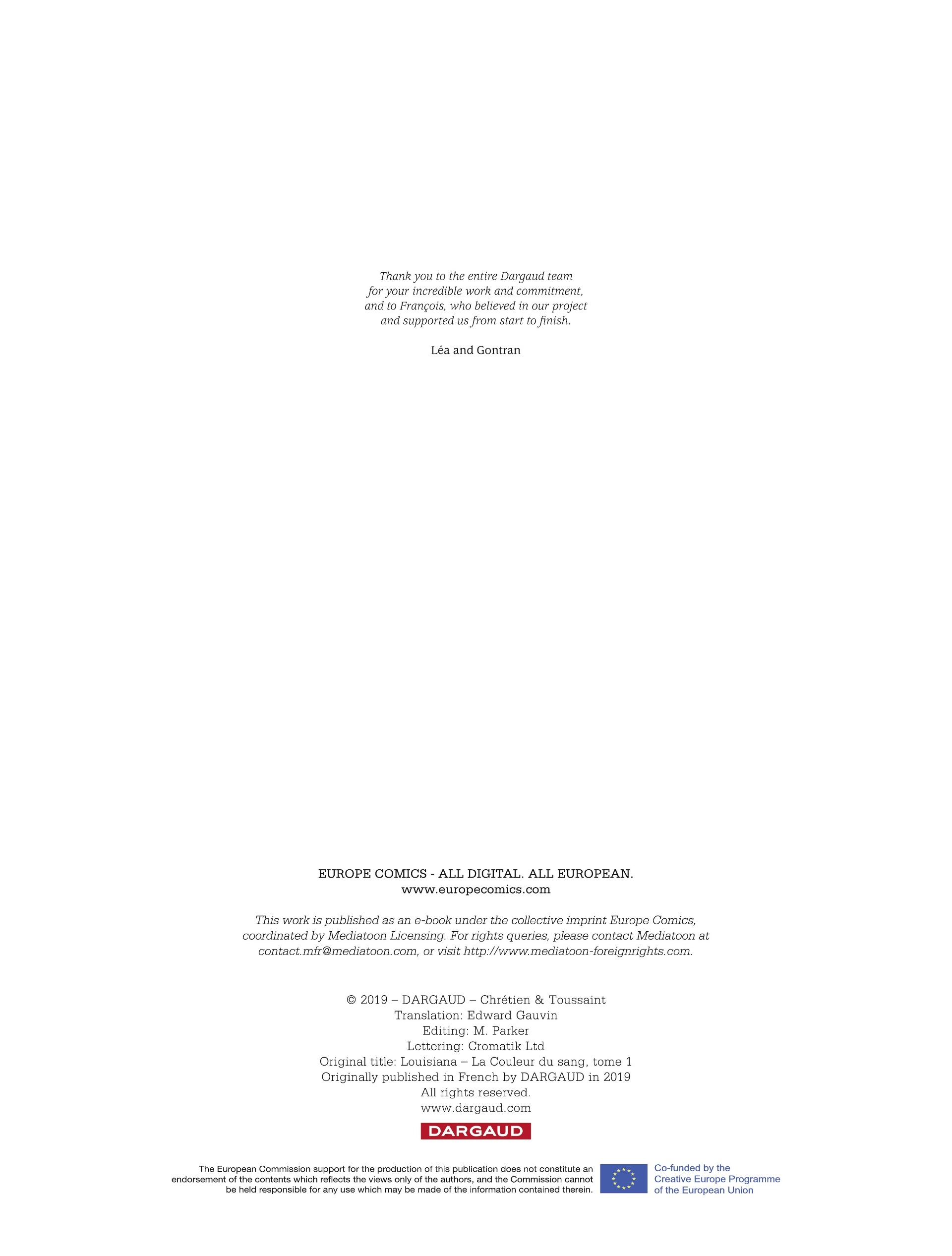 Read online Louisiana: The Color of Blood comic -  Issue #1 - 59