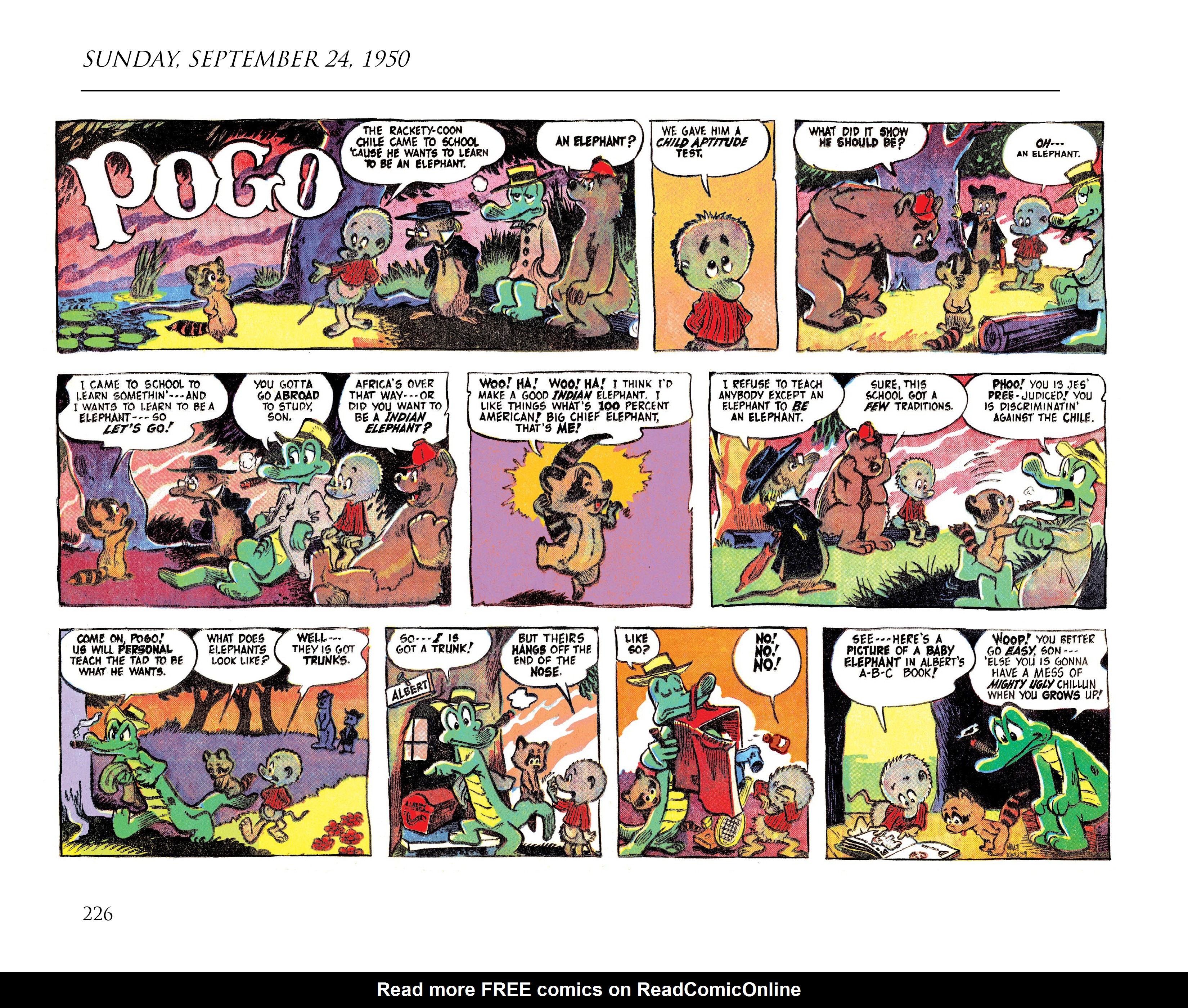 Read online Pogo by Walt Kelly: The Complete Syndicated Comic Strips comic -  Issue # TPB 1 (Part 3) - 44