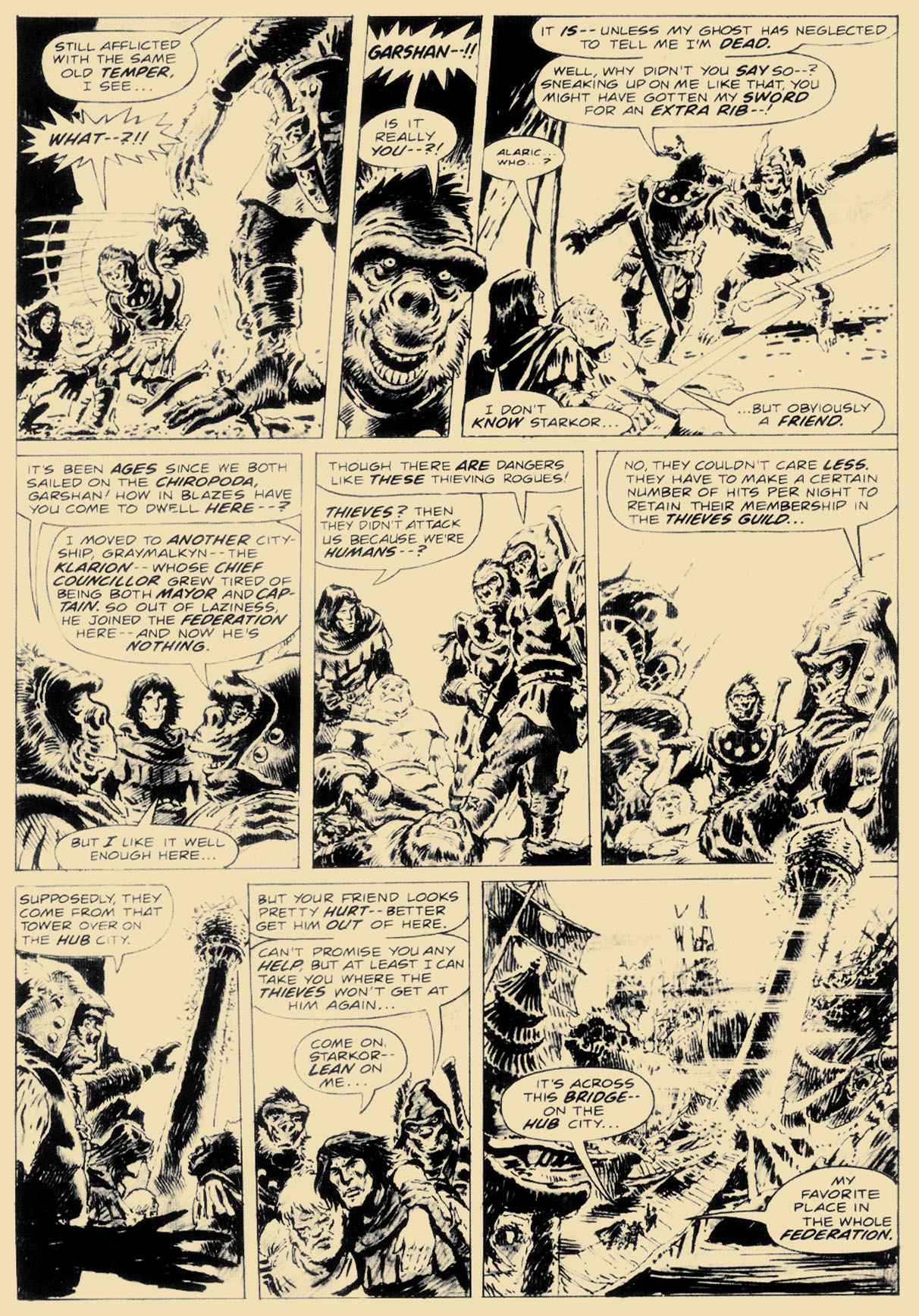 Read online Planet of the Apes comic -  Issue #17 - 8