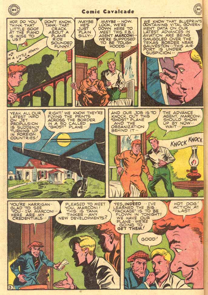 Read online Comic Cavalcade comic -  Issue #25 - 46