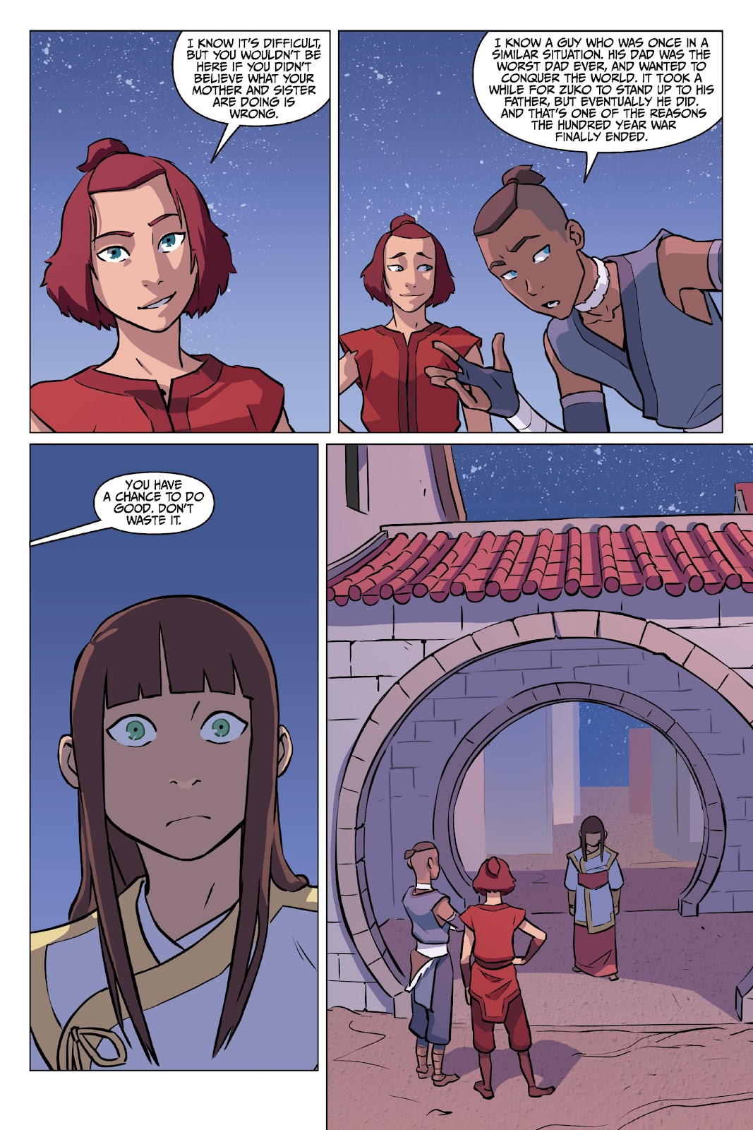 Nickelodeon Avatar: The Last Airbender - Imbalance issue TPB 3 - Page 35