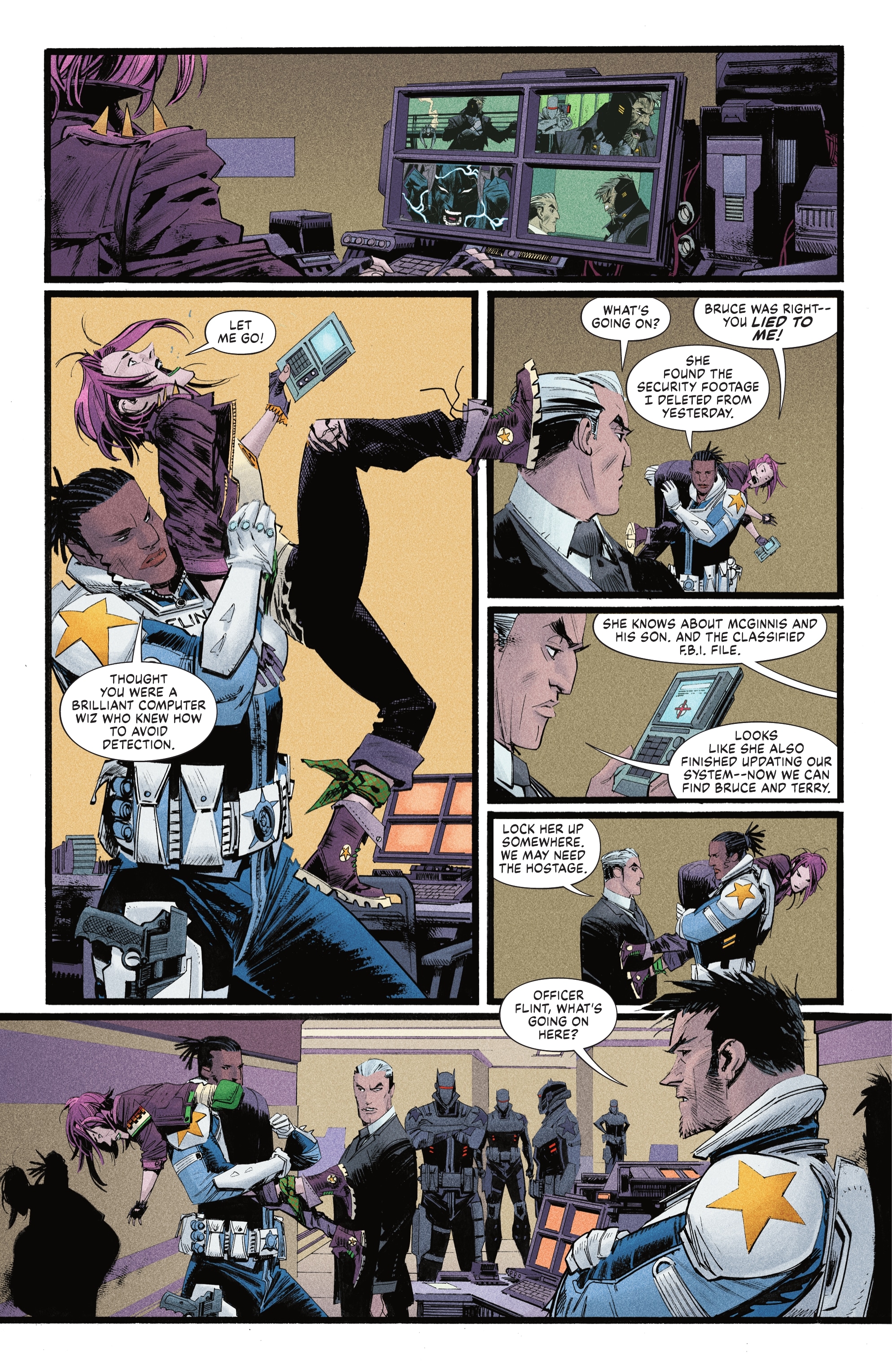 Read online Batman: Beyond the White Knight comic -  Issue #6 - 17