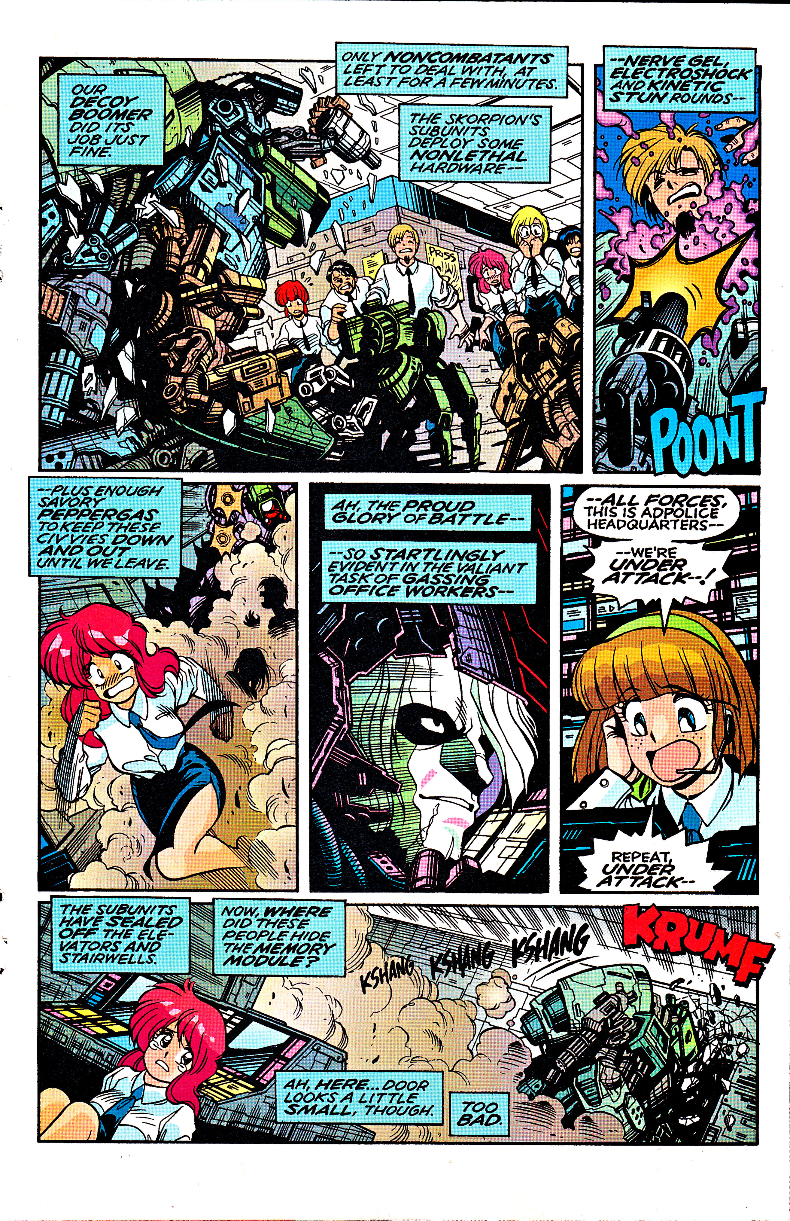 Read online Bubblegum Crisis: Grand Mal comic -  Issue #3 - 18