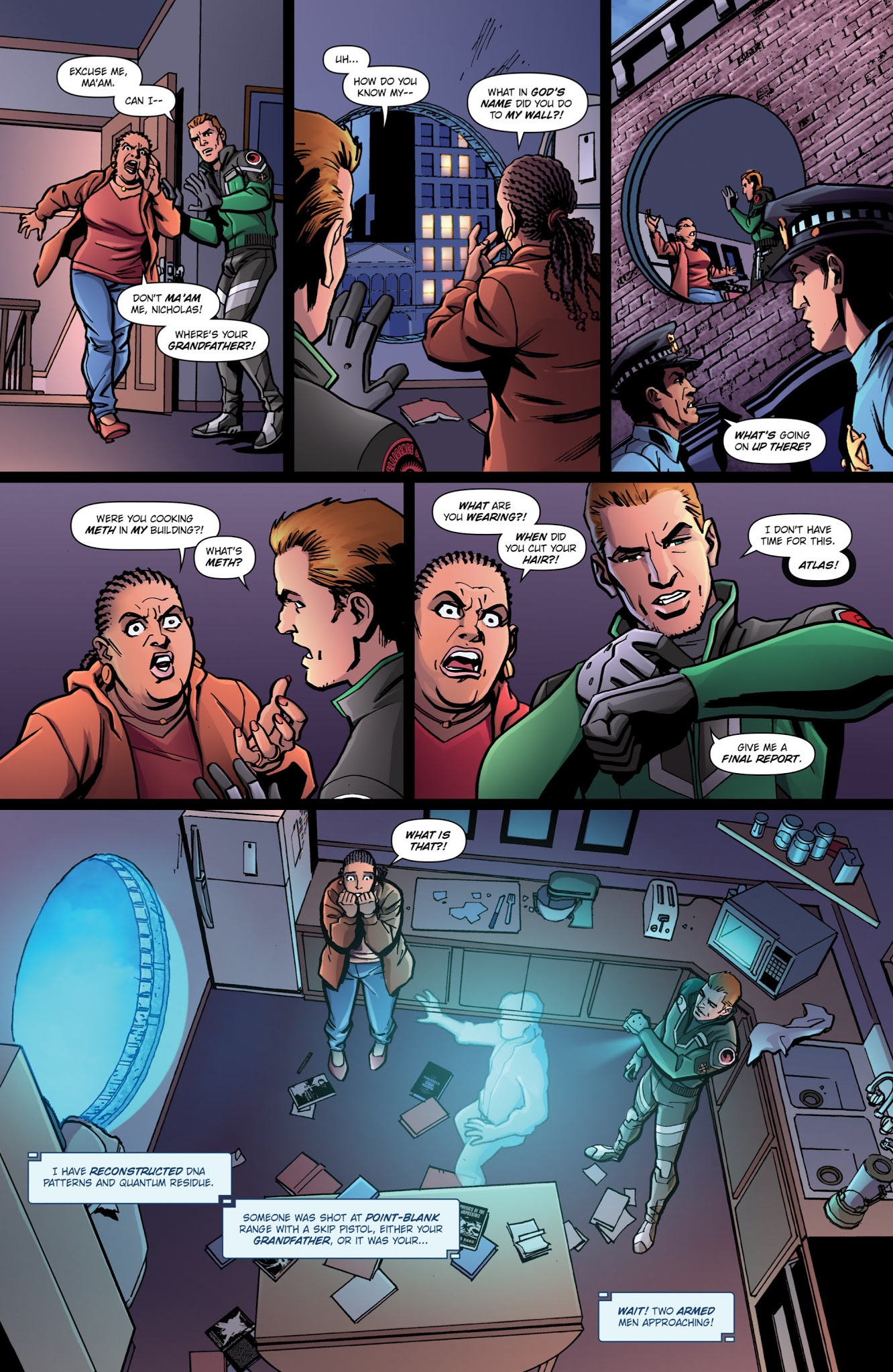 Read online Parallel Man comic -  Issue #2 - 8