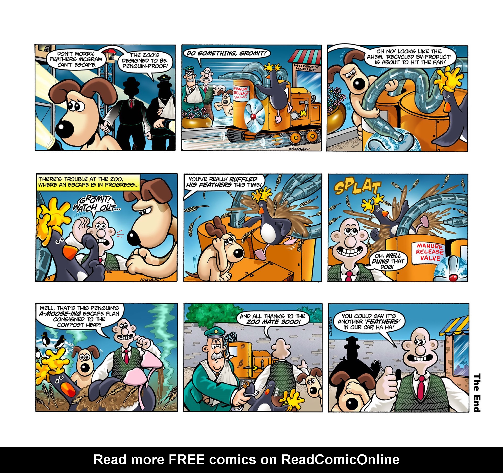 Read online Wallace & Gromit Dailies comic -  Issue #3 - 11