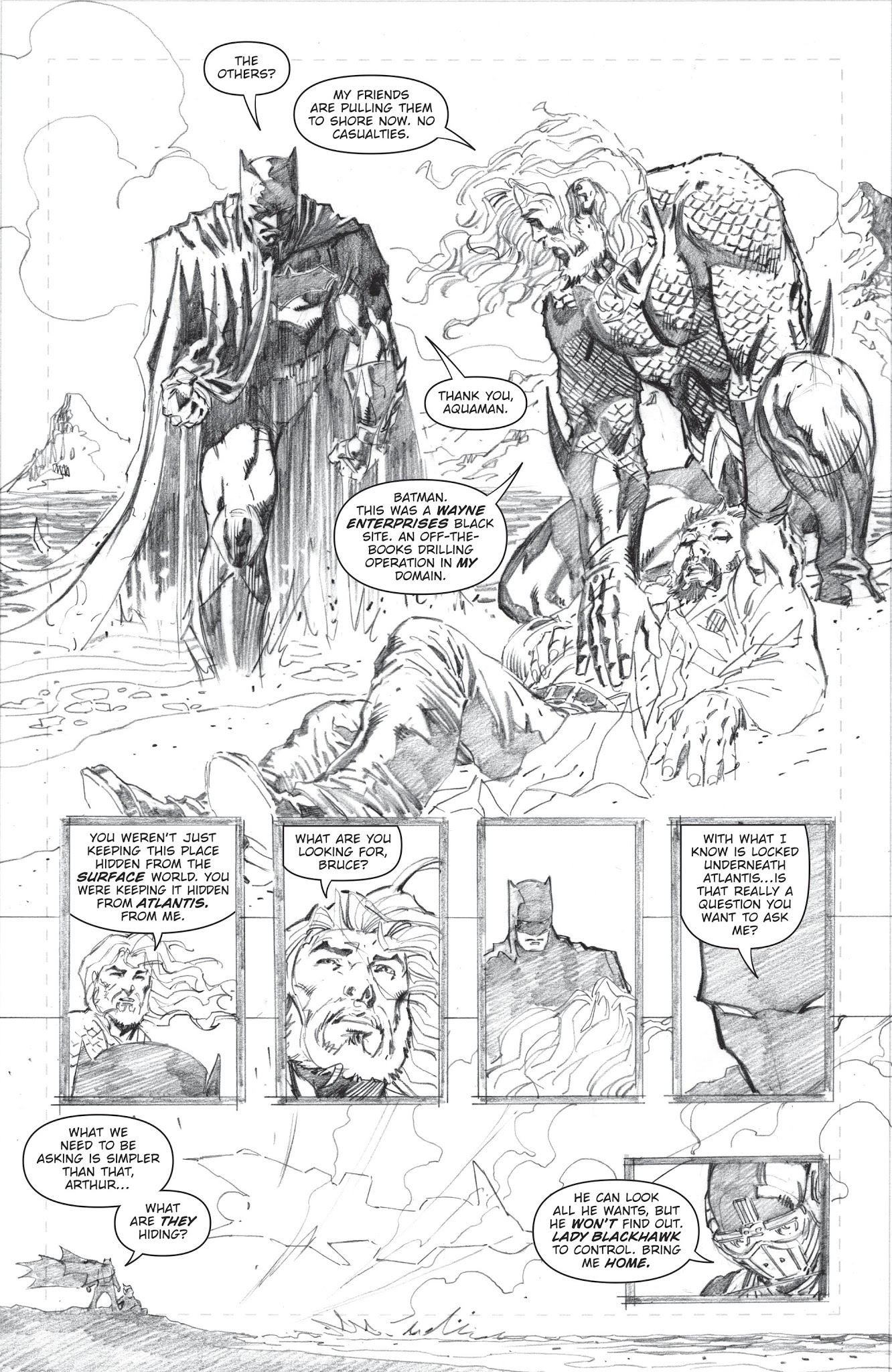 Read online Dark Days: The Forge/Casting Director's Cut comic -  Issue # Full - 9