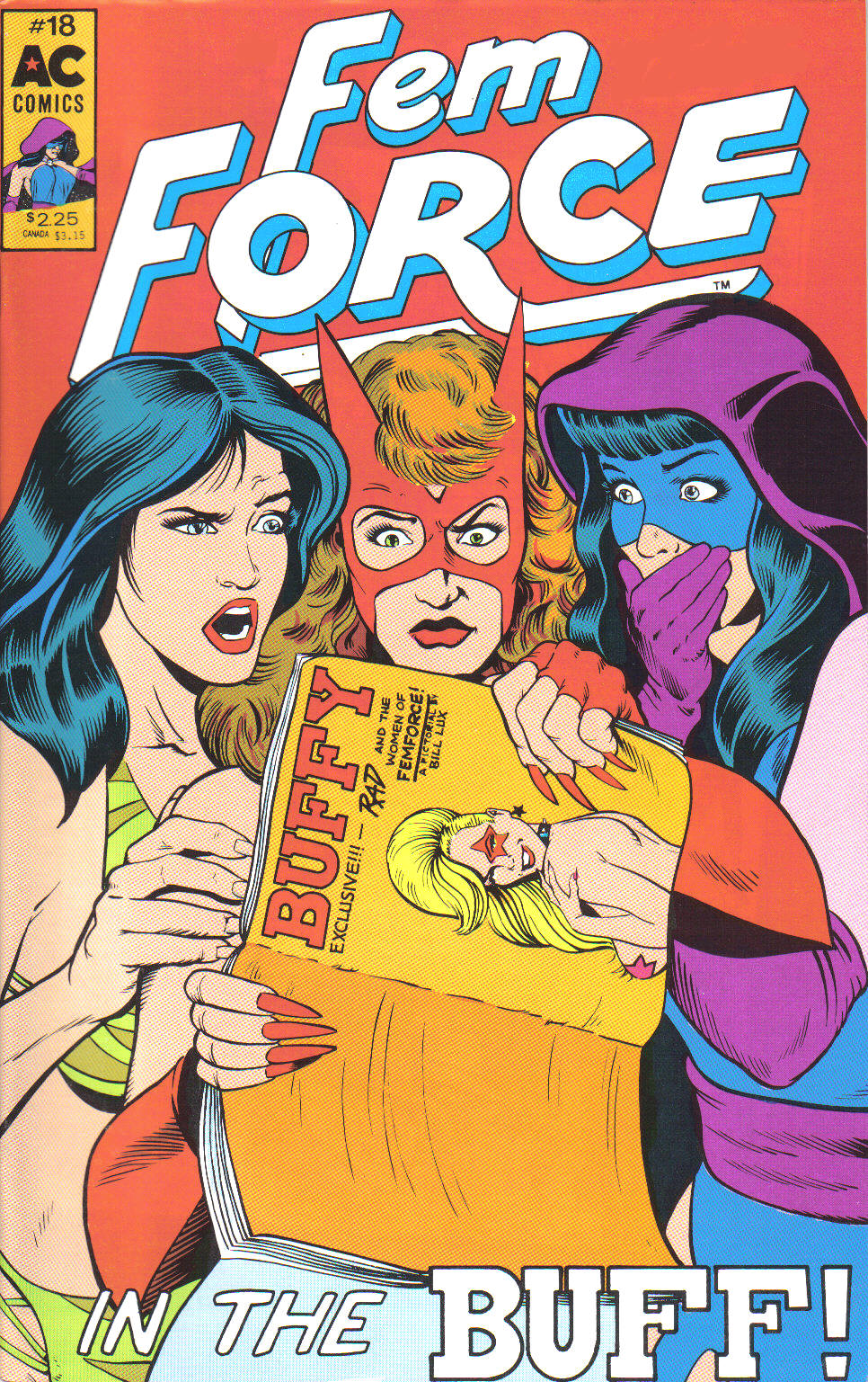 Read online Femforce comic -  Issue #18 - 1