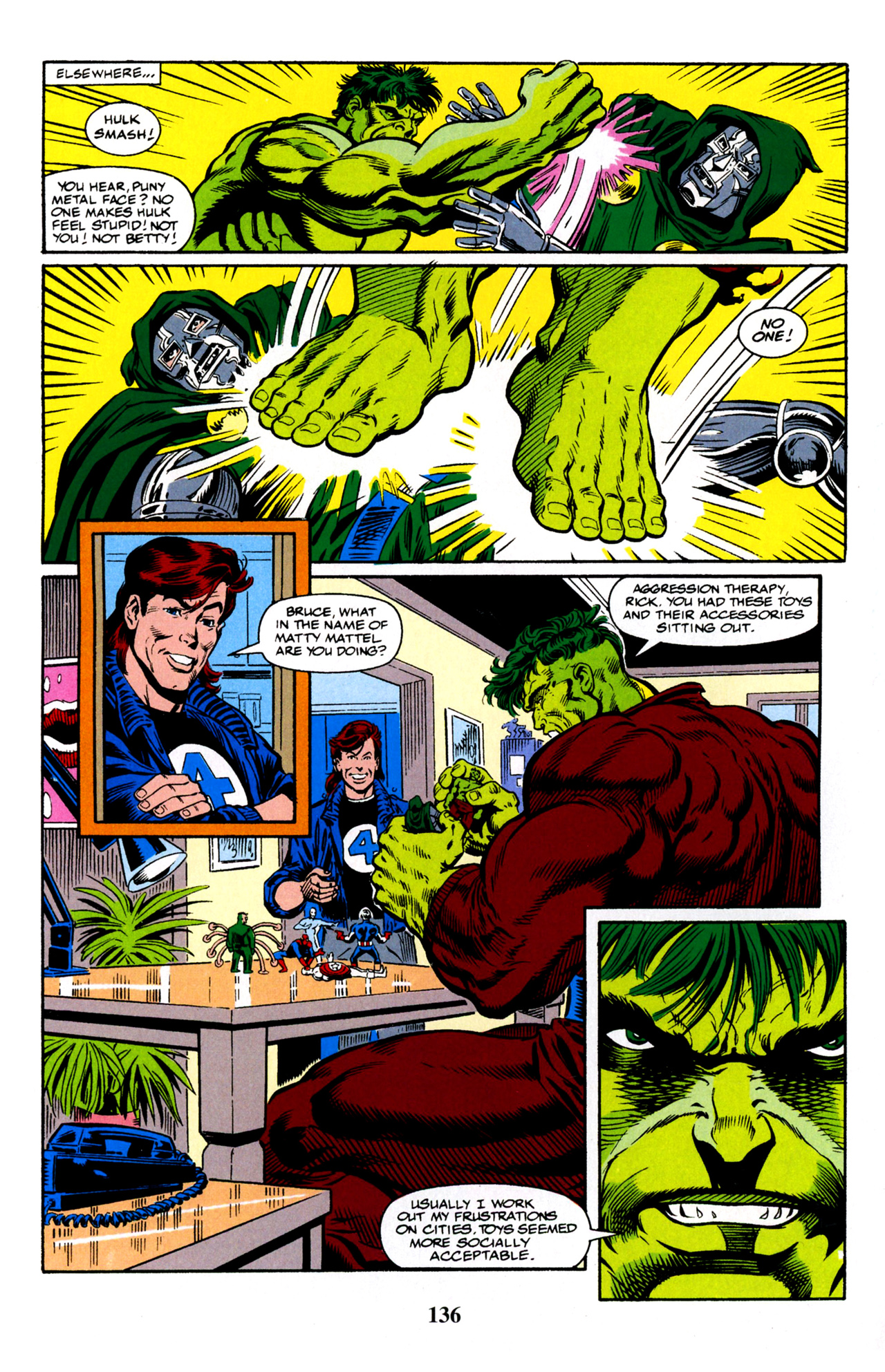 Read online Hulk Visionaries: Peter David comic -  Issue # TPB 7 - 135