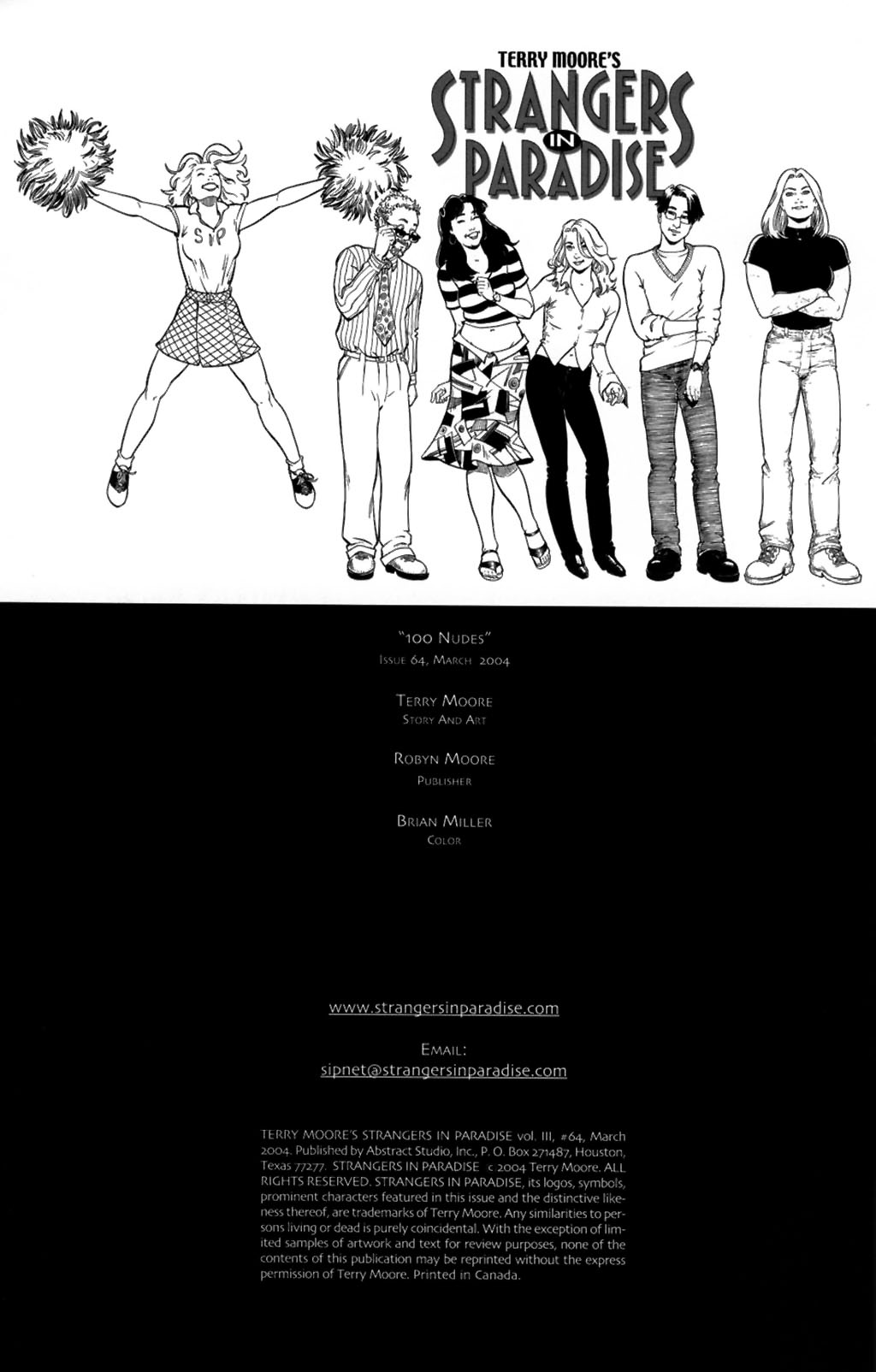 Read online Strangers in Paradise comic -  Issue #64 - 2