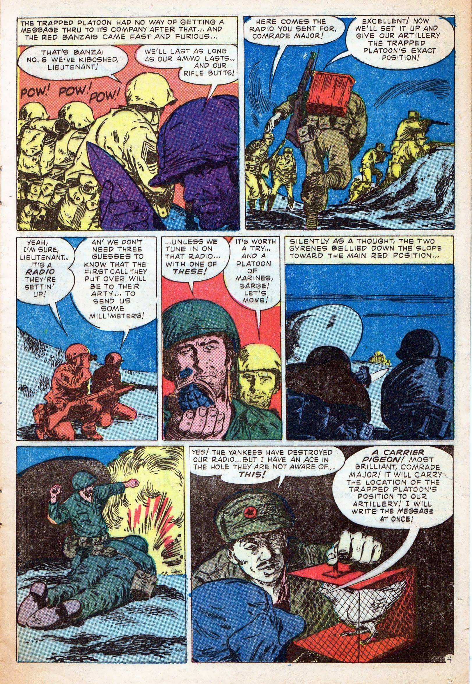 Read online Marines in Battle comic -  Issue #18 - 13