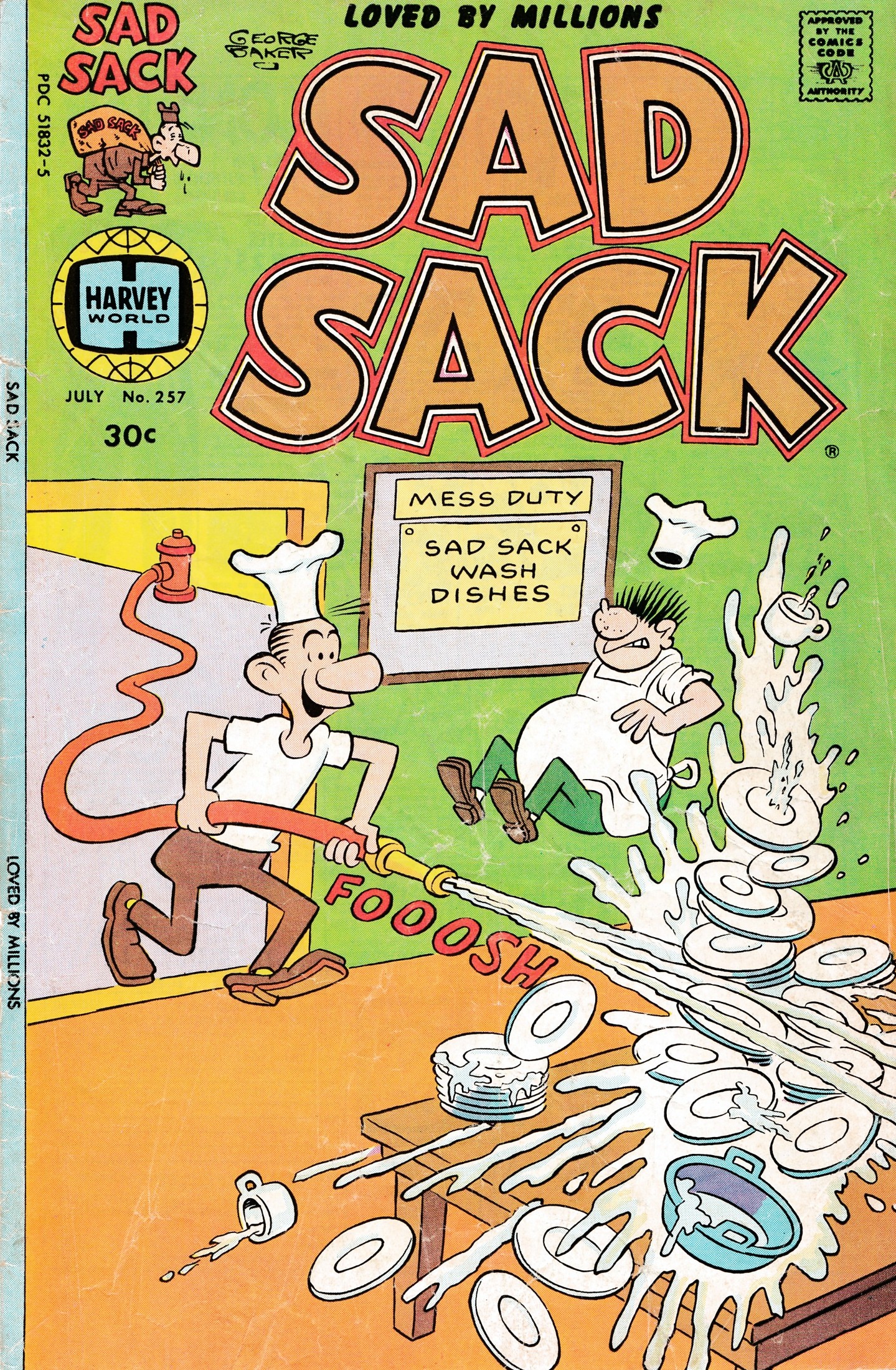 Read online Sad Sack comic -  Issue #257 - 1