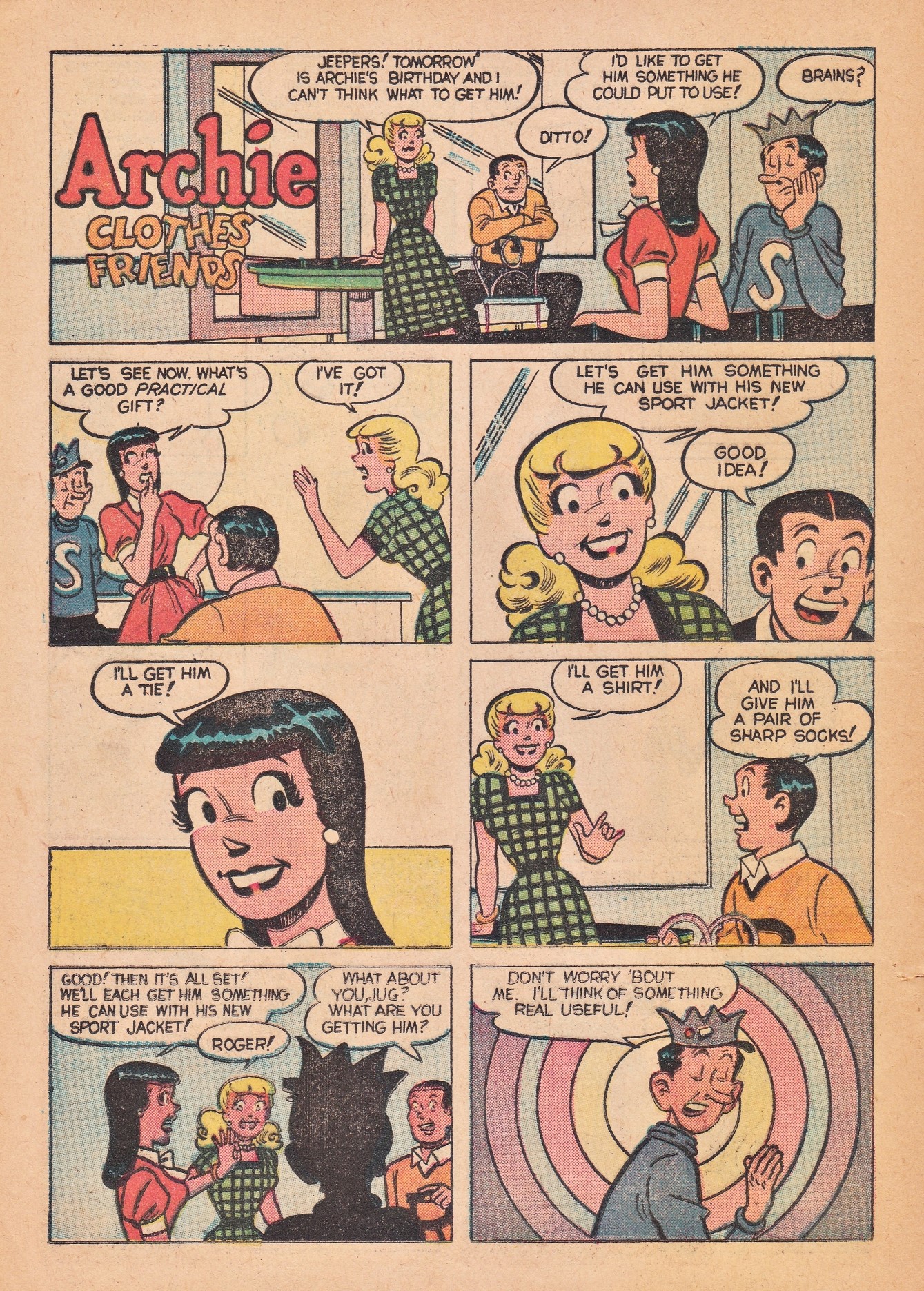 Read online Archie's Joke Book Magazine comic -  Issue #16 - 24