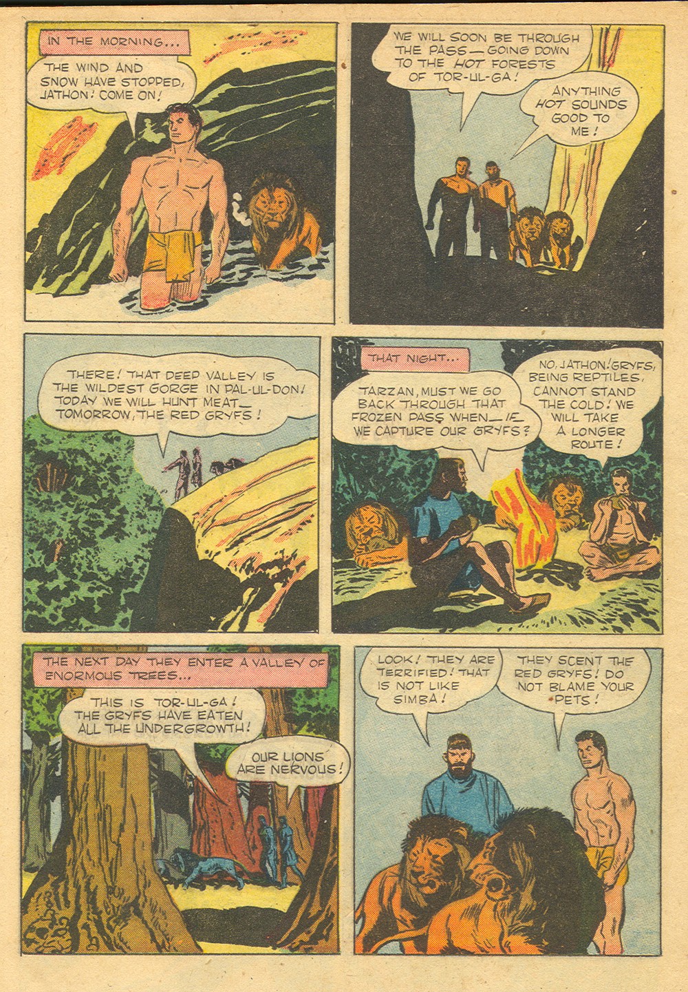 Read online Tarzan (1948) comic -  Issue #97 - 12