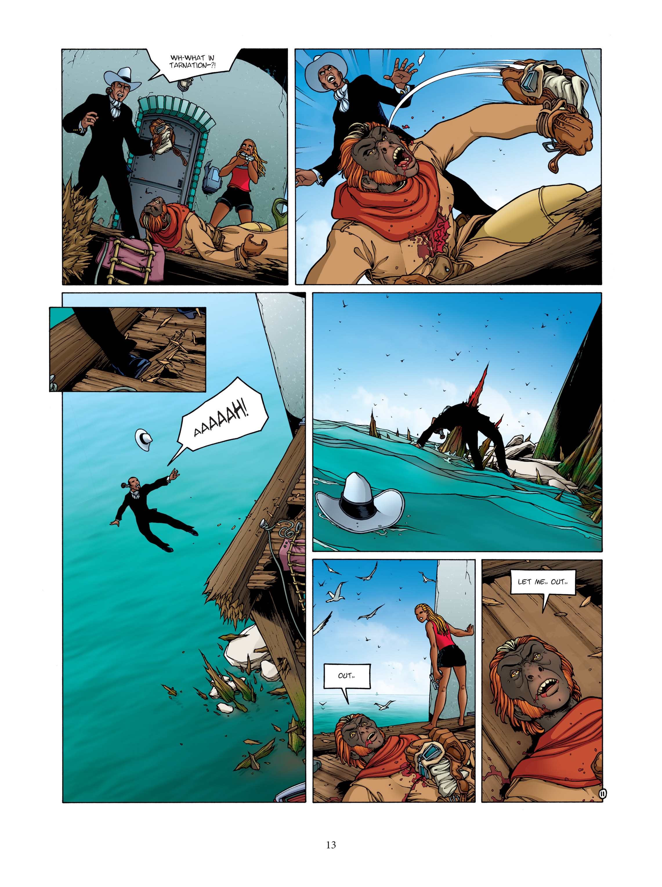 Read online Golden City comic -  Issue #6 - 13