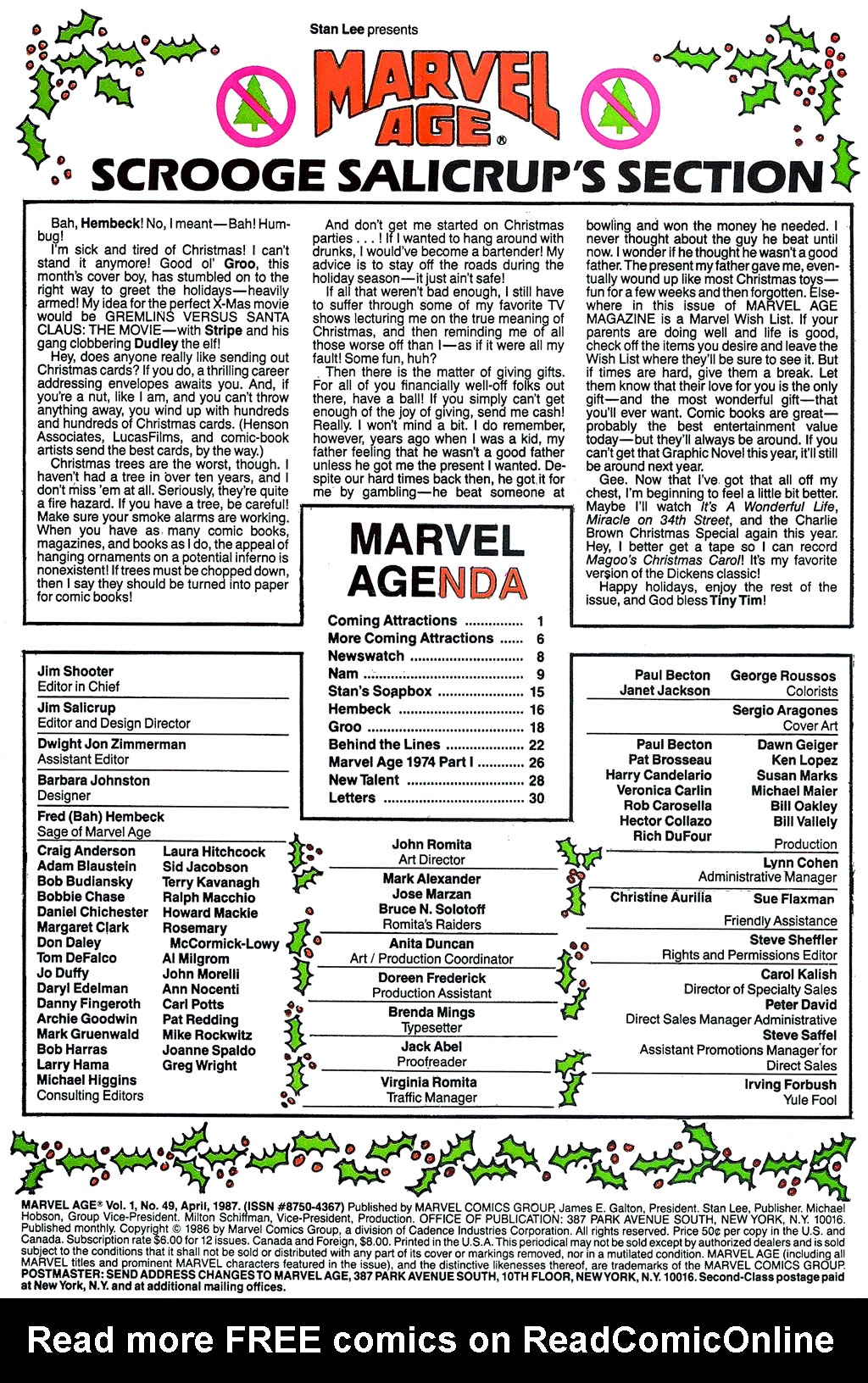 Read online Marvel Age comic -  Issue #49 - 2
