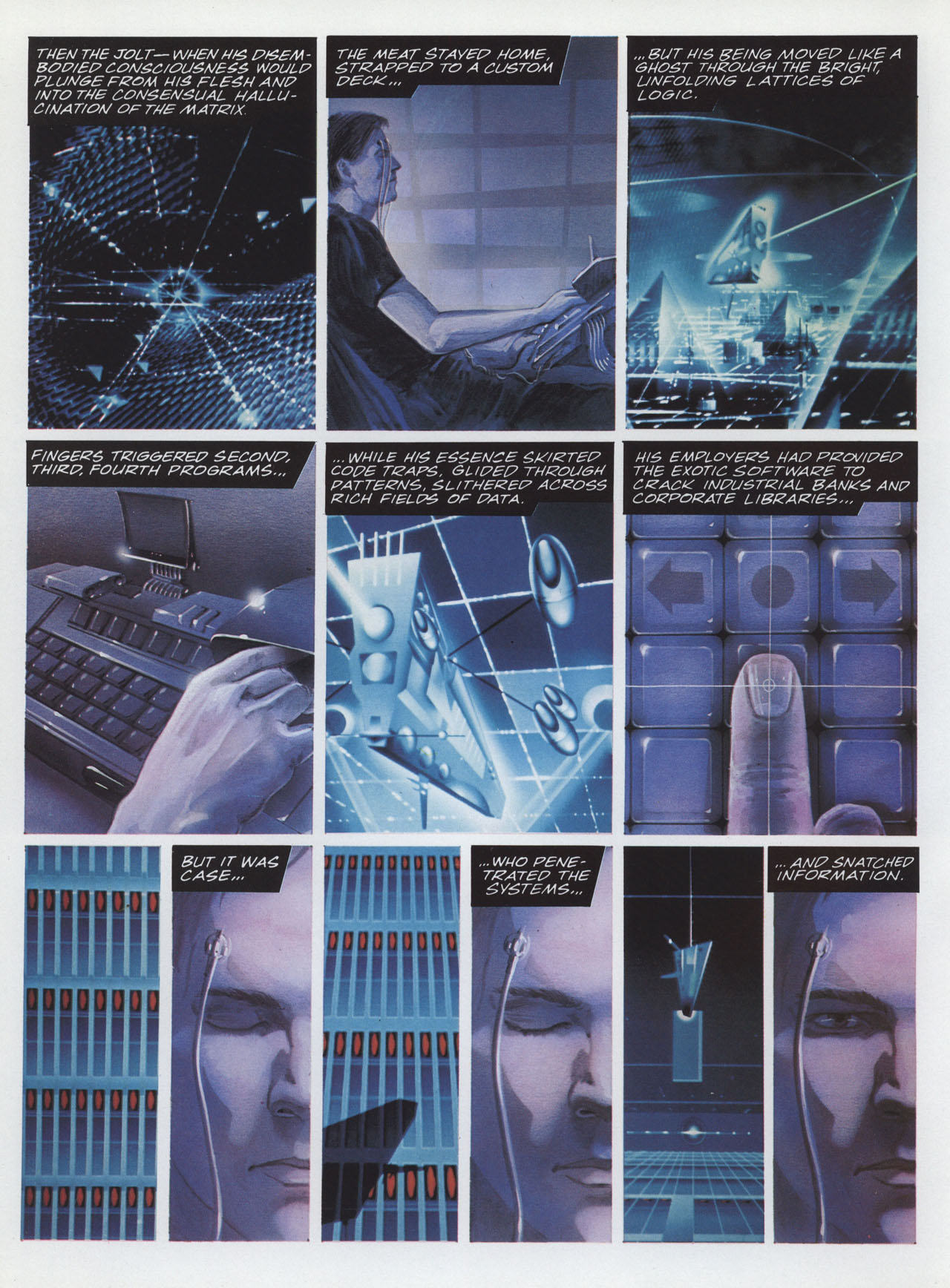Read online Marvel Graphic Novel comic -  Issue #52 - Neuromancer - 10