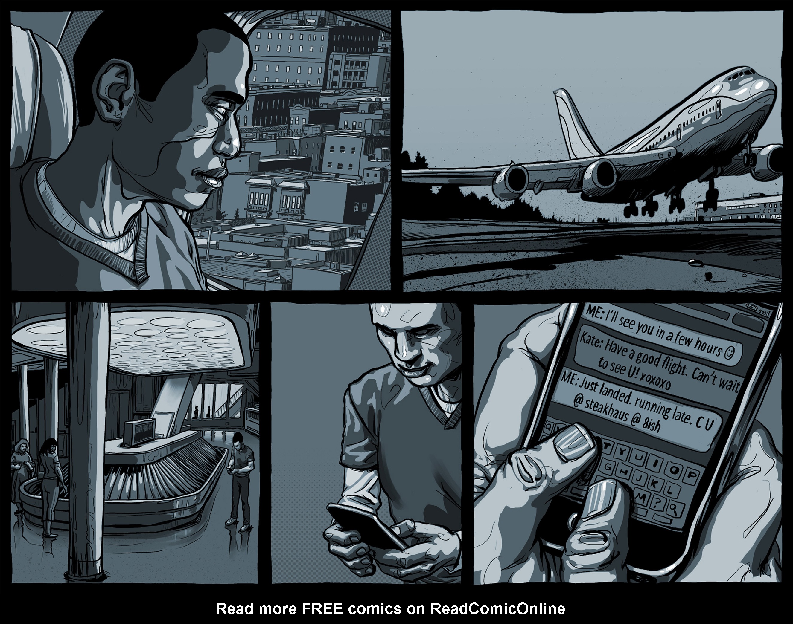 Read online False Positive comic -  Issue #1 - 6