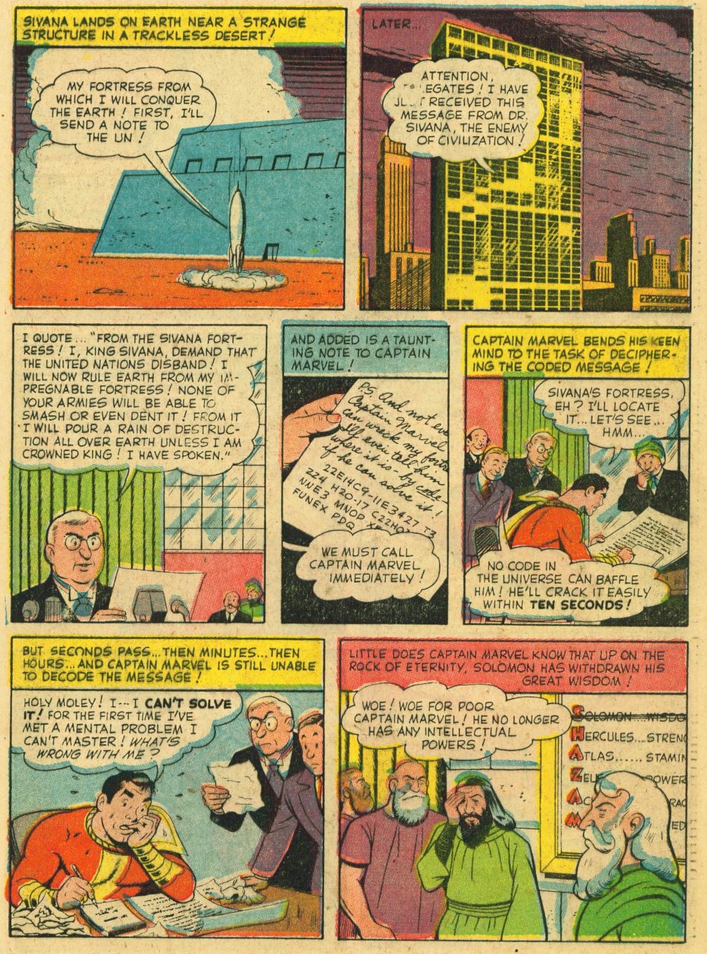Read online Captain Marvel Adventures comic -  Issue #144 - 25