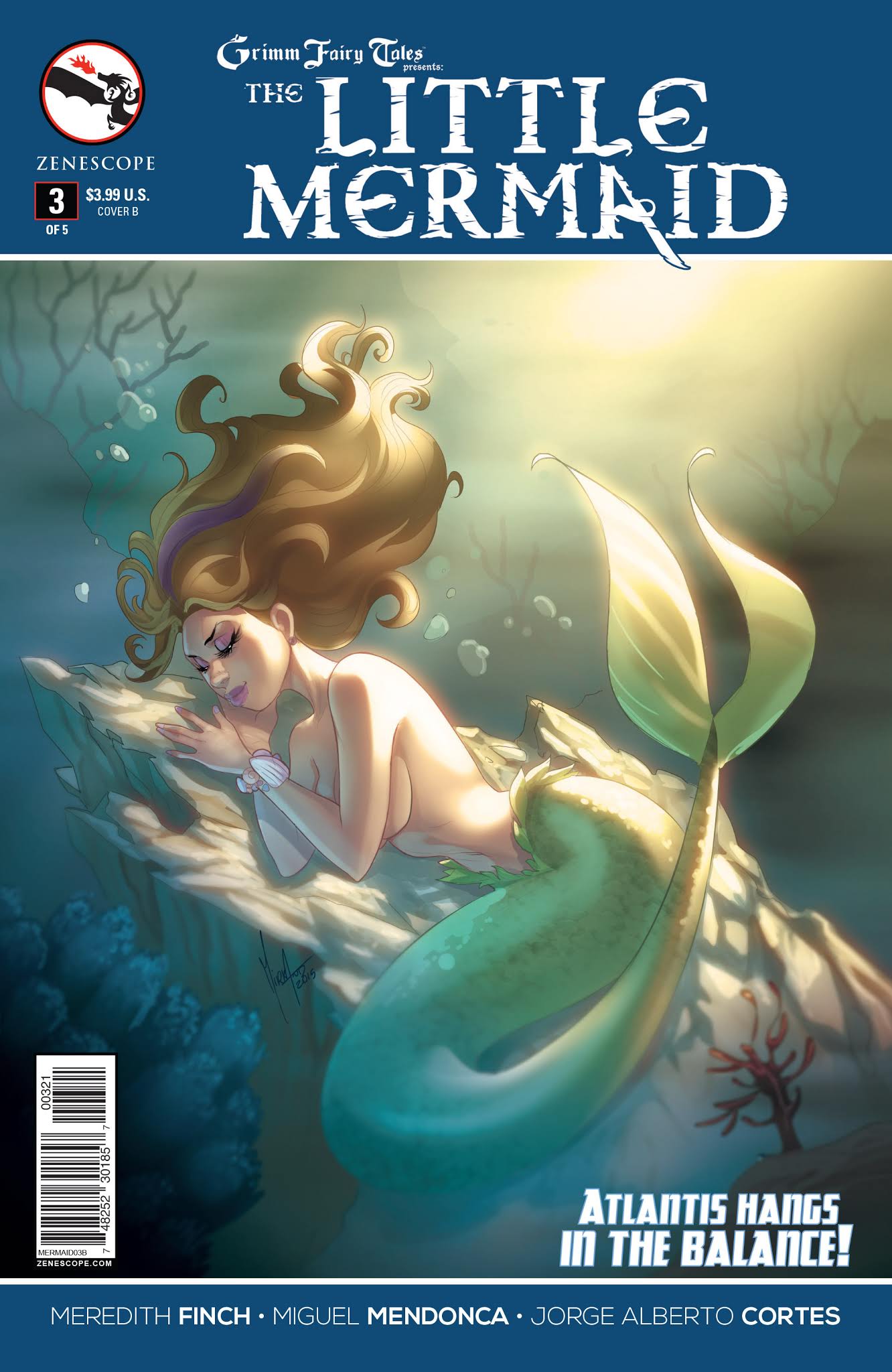 Grimm Fairy Tales presents The Little Mermaid issue 3 - Page 1