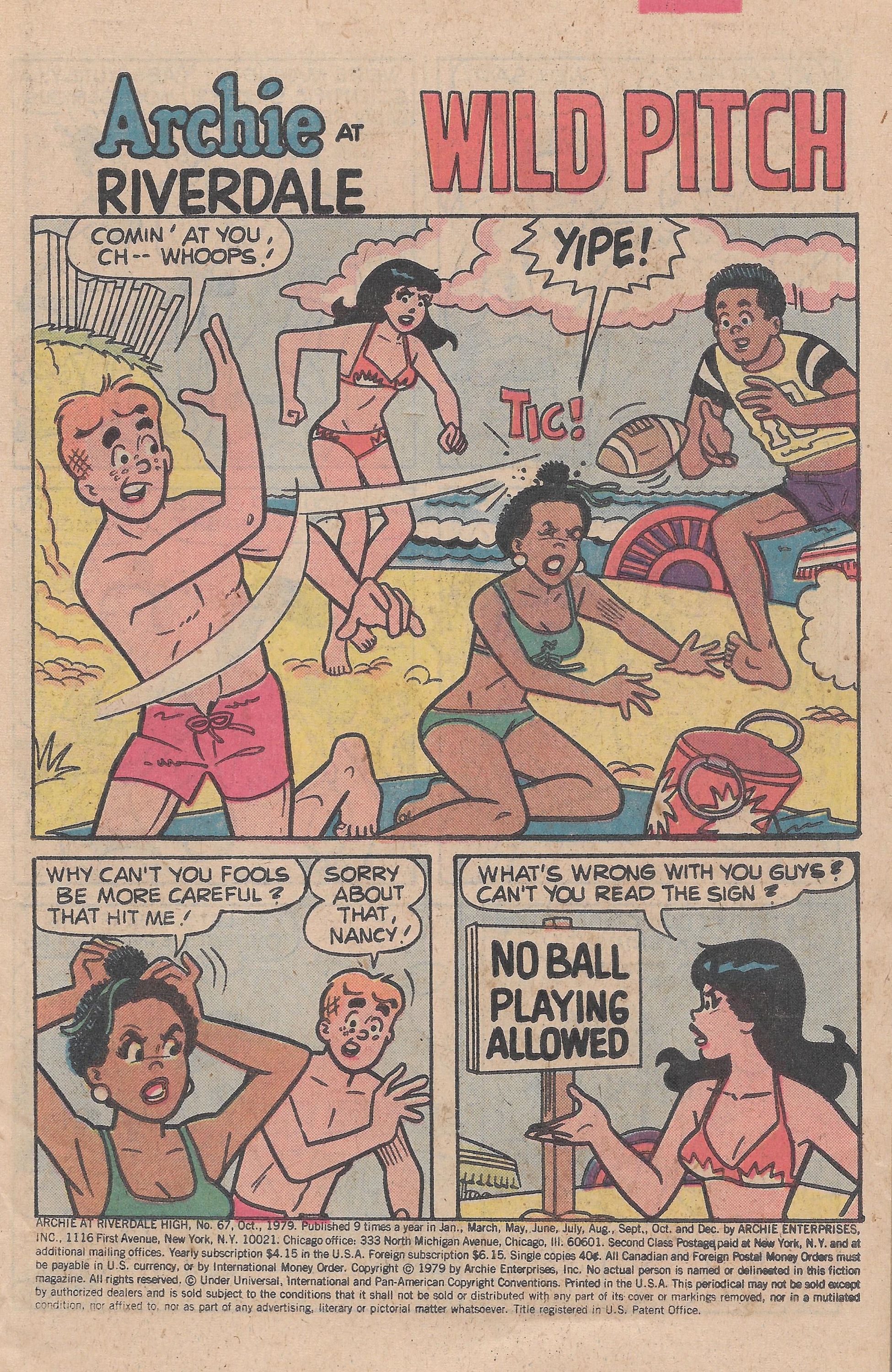 Read online Archie at Riverdale High (1972) comic -  Issue #67 - 3
