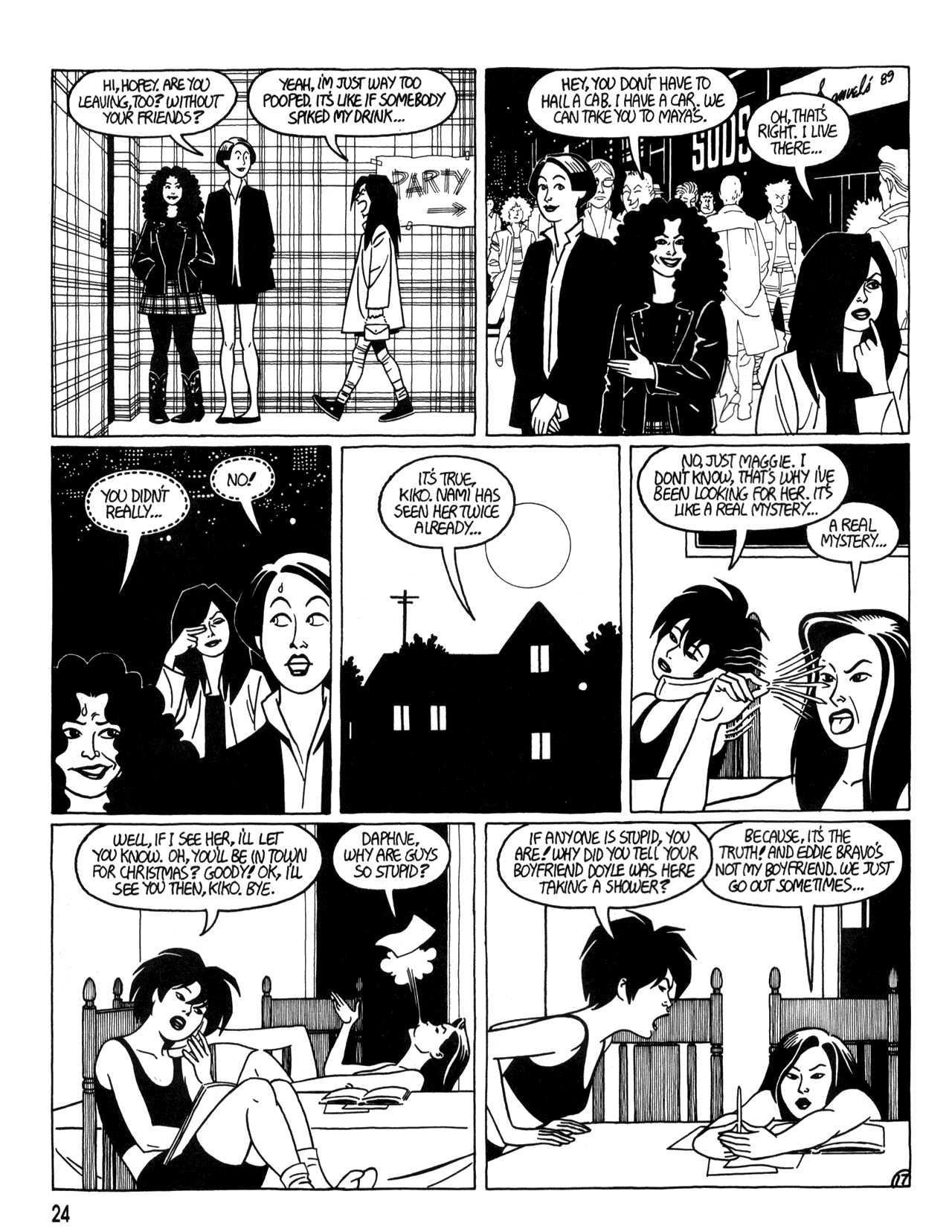 Read online Love and Rockets (1982) comic -  Issue #34 - 26