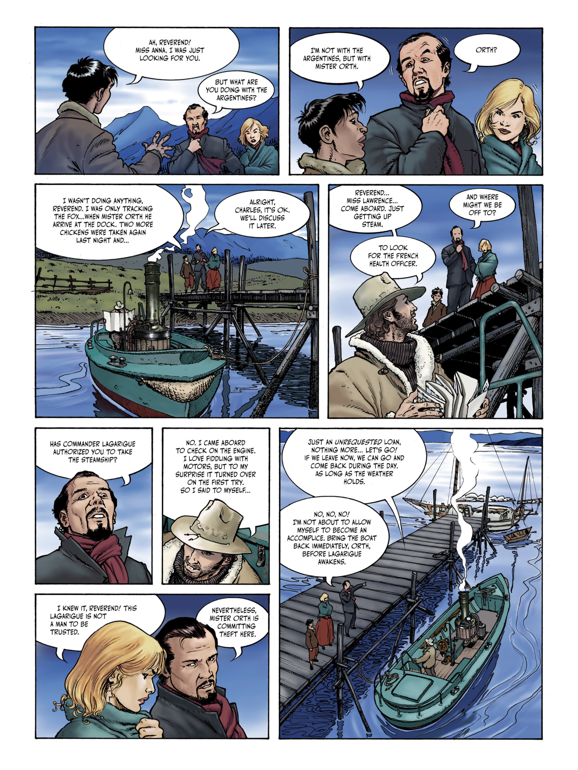 Read online Cape Horn comic -  Issue #2 - 8