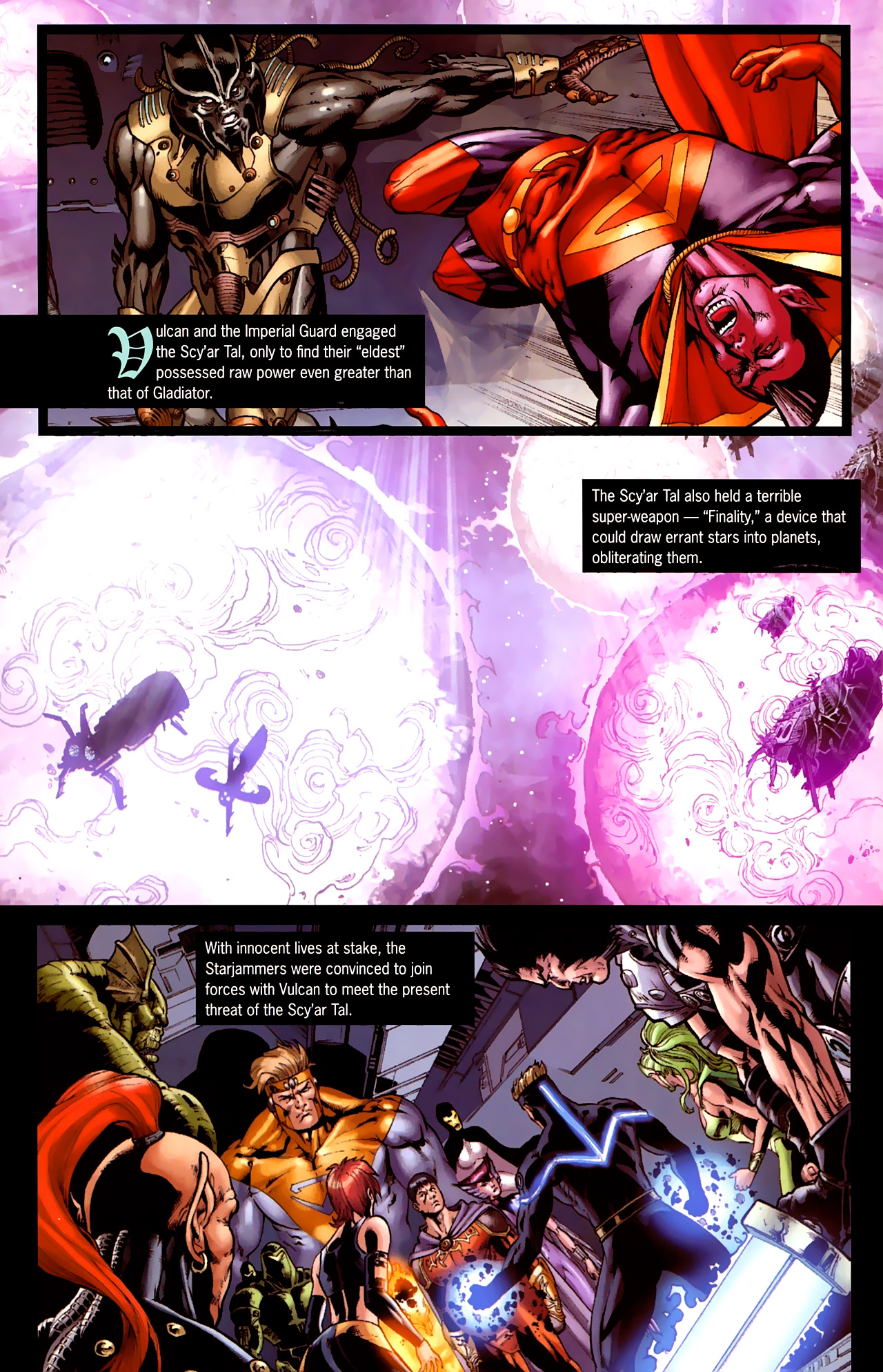 Read online War of Kings Saga comic -  Issue # Full - 22