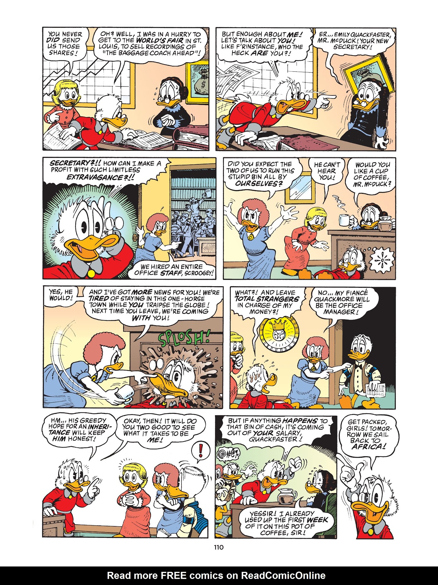 Read online Walt Disney Uncle Scrooge and Donald Duck: The Don Rosa Library comic -  Issue # TPB 5 (Part 2) - 10