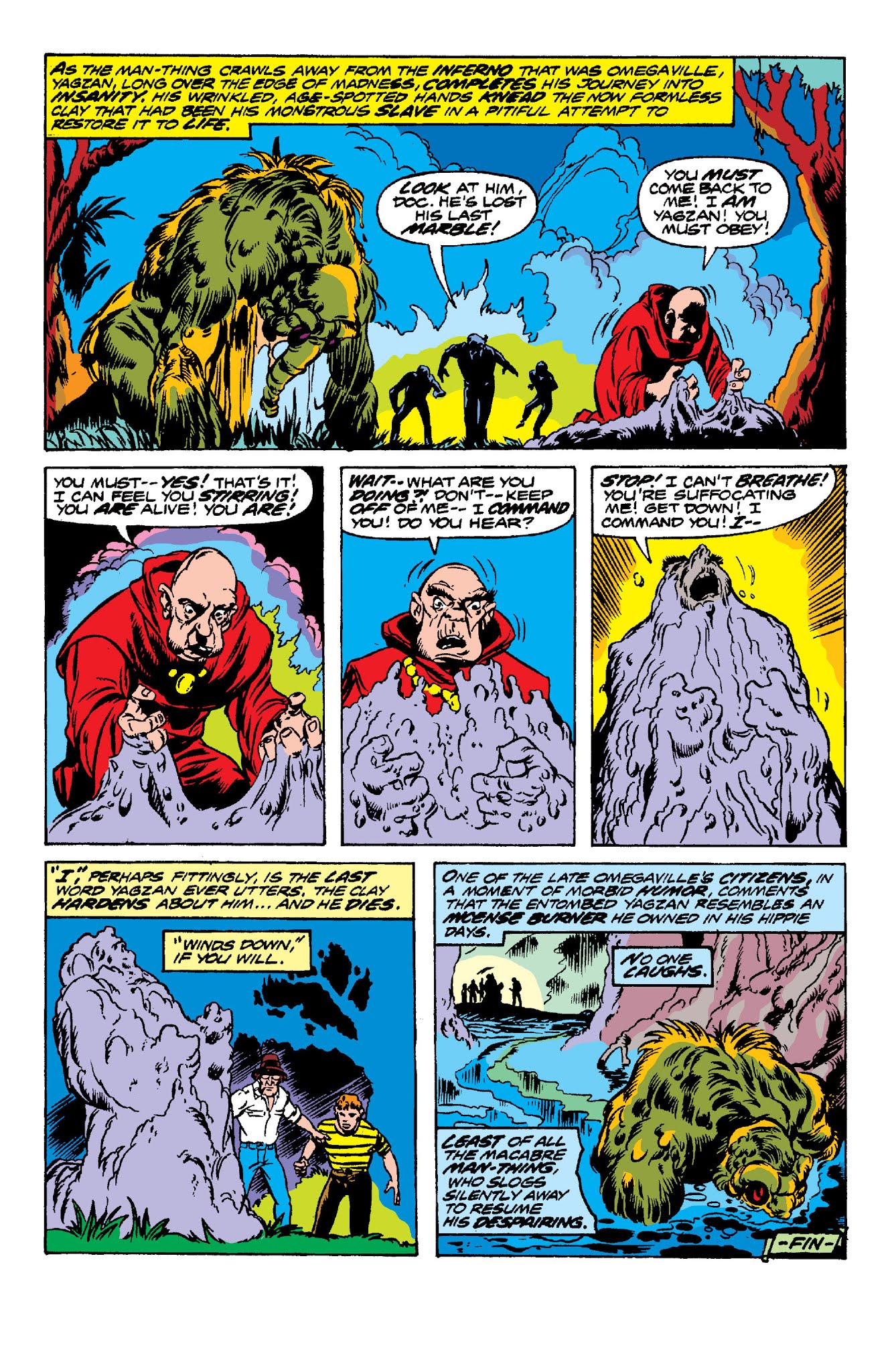 Read online Man-Thing by Steve Gerber: The Complete Collection comic -  Issue # TPB 2 (Part 1) - 29