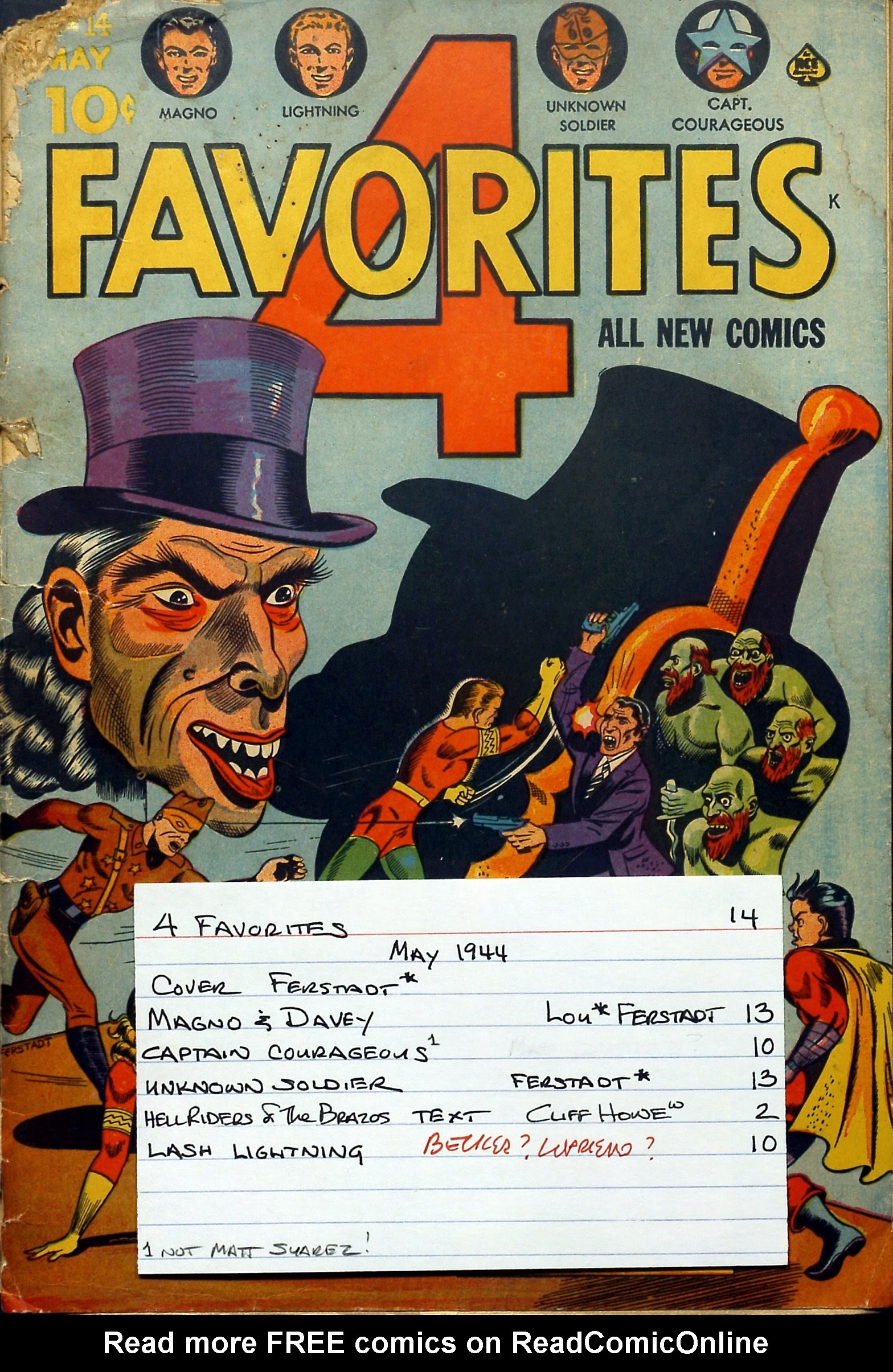 Read online Four Favorites comic -  Issue #14 - 53