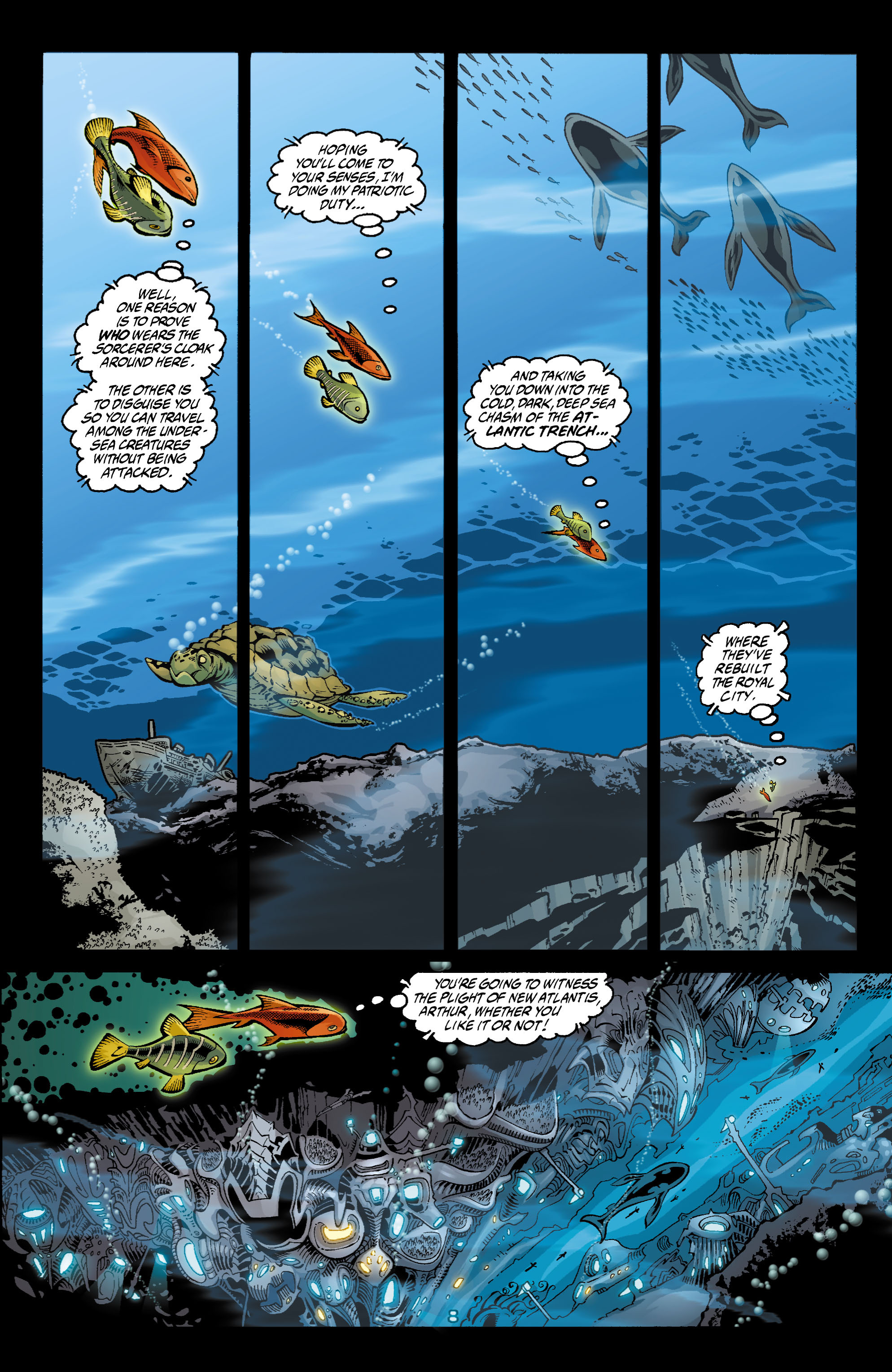 Read online Aquaman (2003) comic -  Issue #4 - 9
