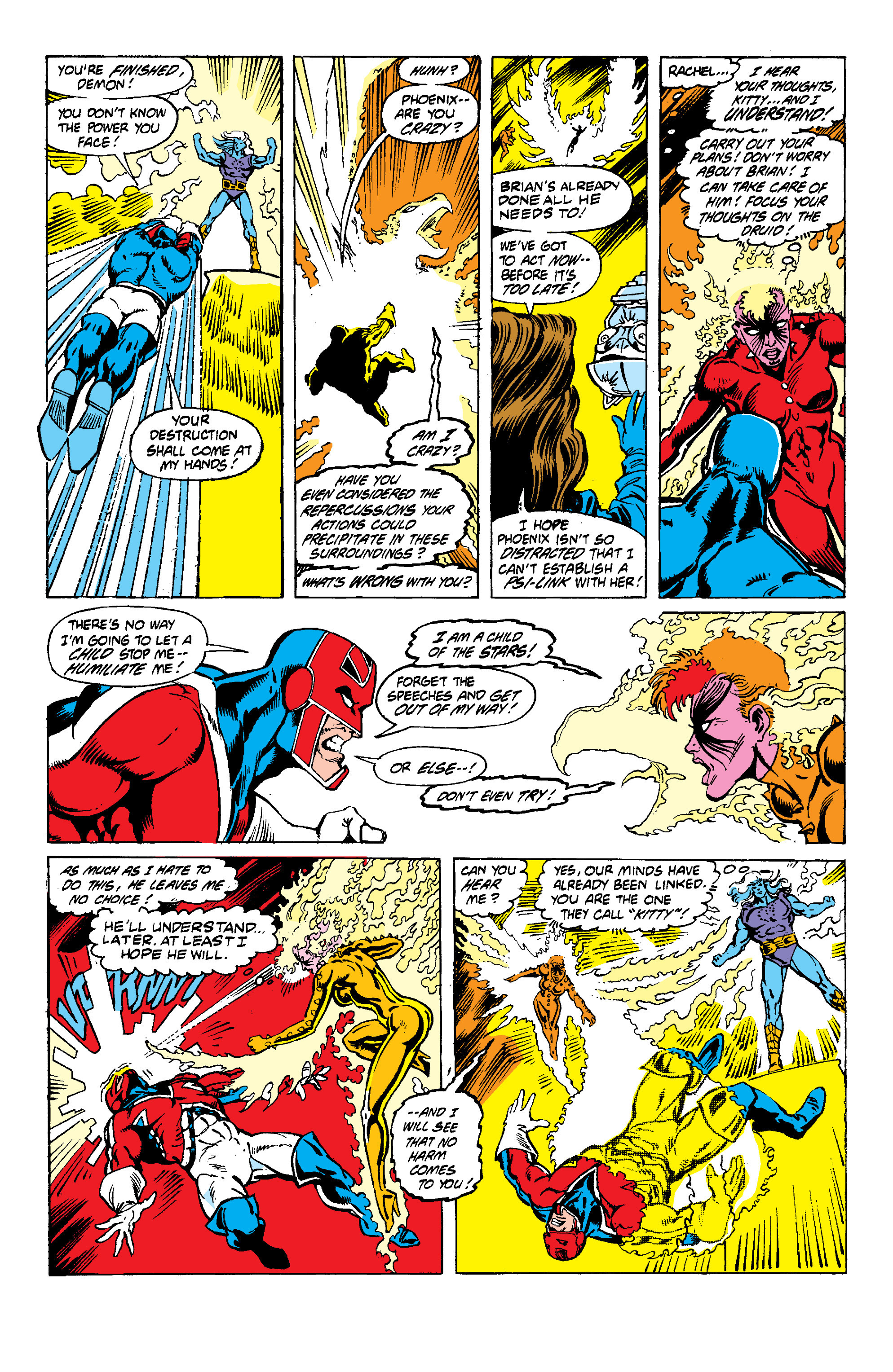 Read online Excalibur (1988) comic -  Issue #20 - 23