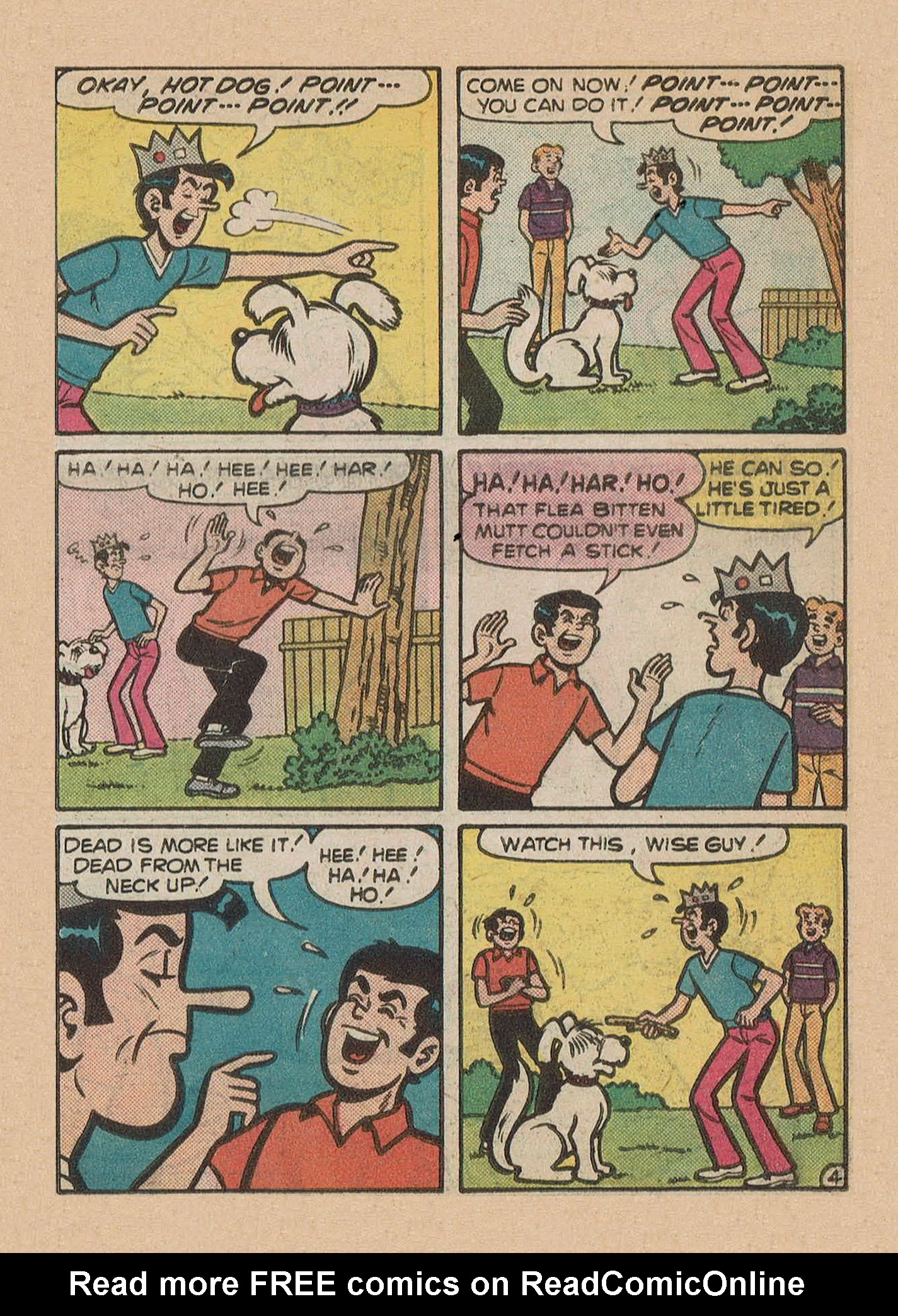 Read online Jughead Jones Comics Digest comic -  Issue #46 - 51